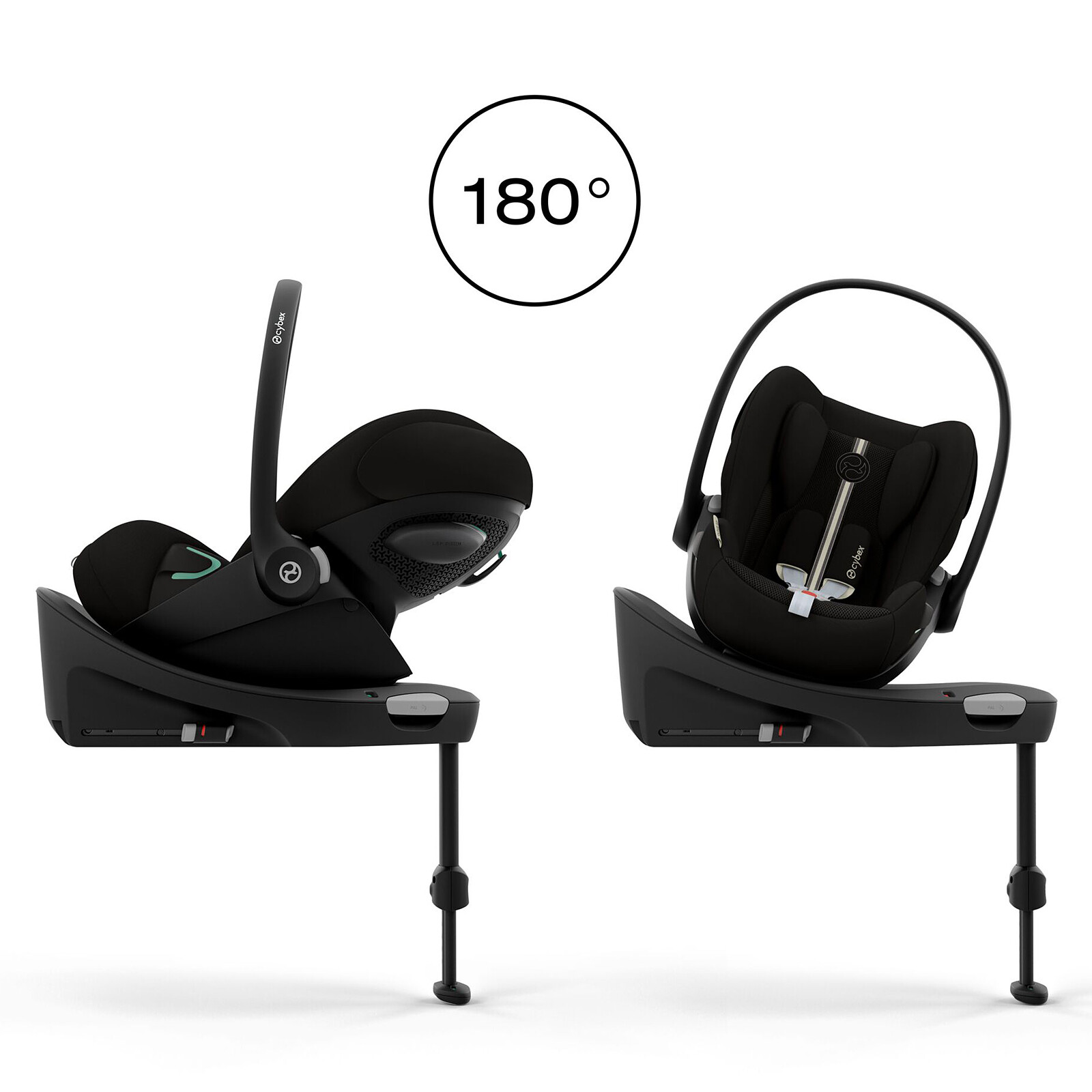 Siège Auto Cloud G3 Plus -Size Groupe 0+ - Moon Black Cybex