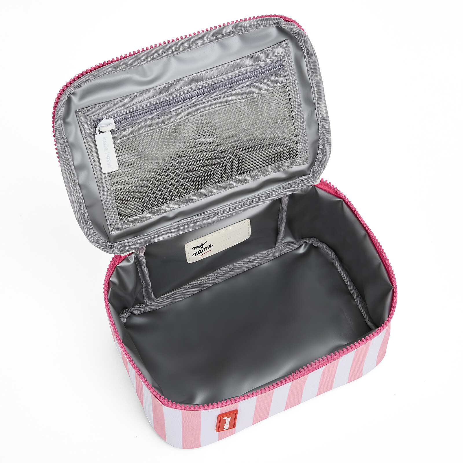 Lunch Bag - Pink Stripes Hello Hossy