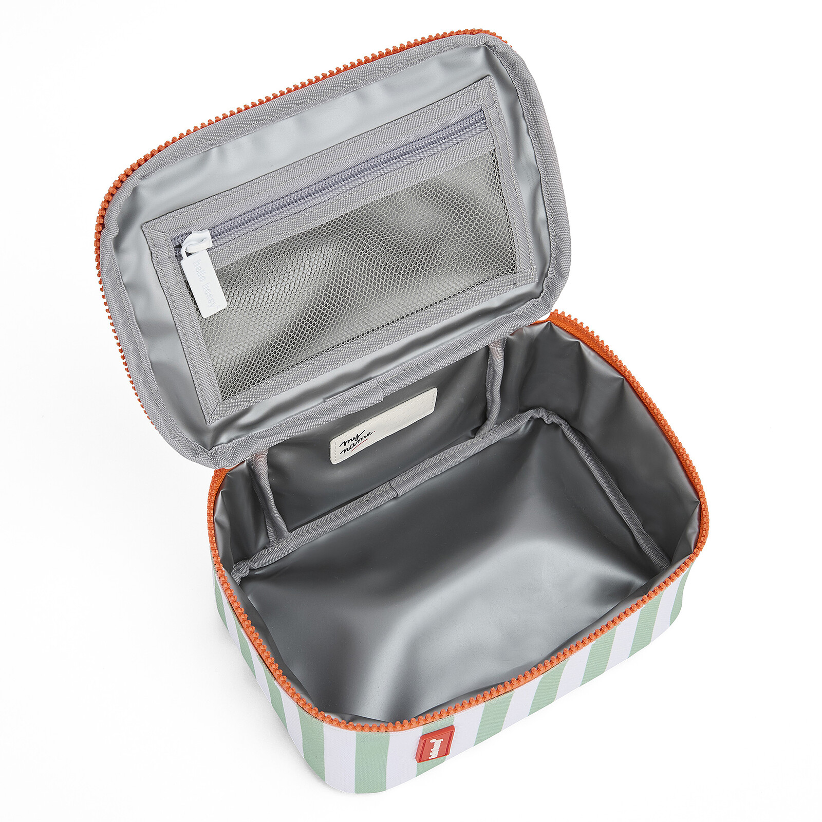 Lunch Bag - Green Stripes Hello Hossy