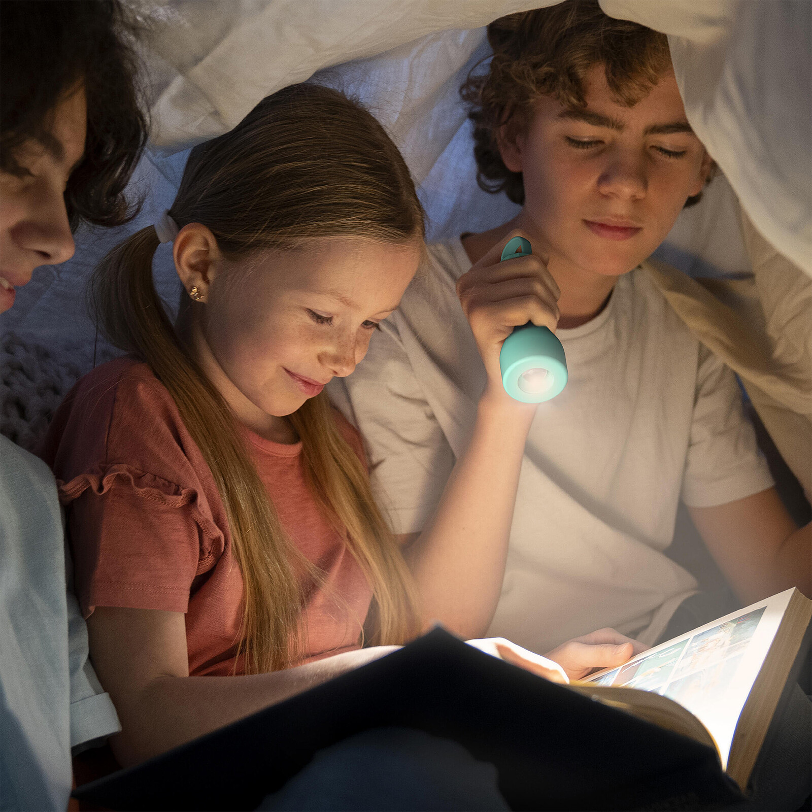 Avis Lampe Torche Glowy - Bleu