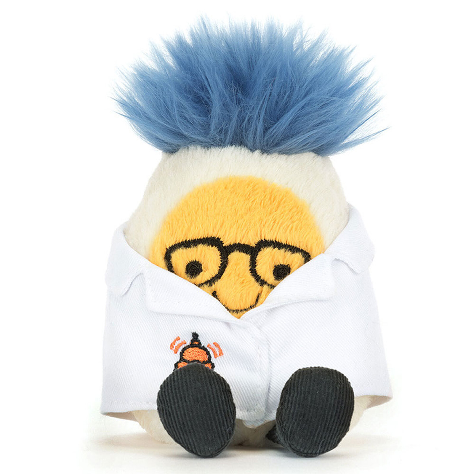 Amuseables Boiled Egg Scientist Outfit Jellycat
