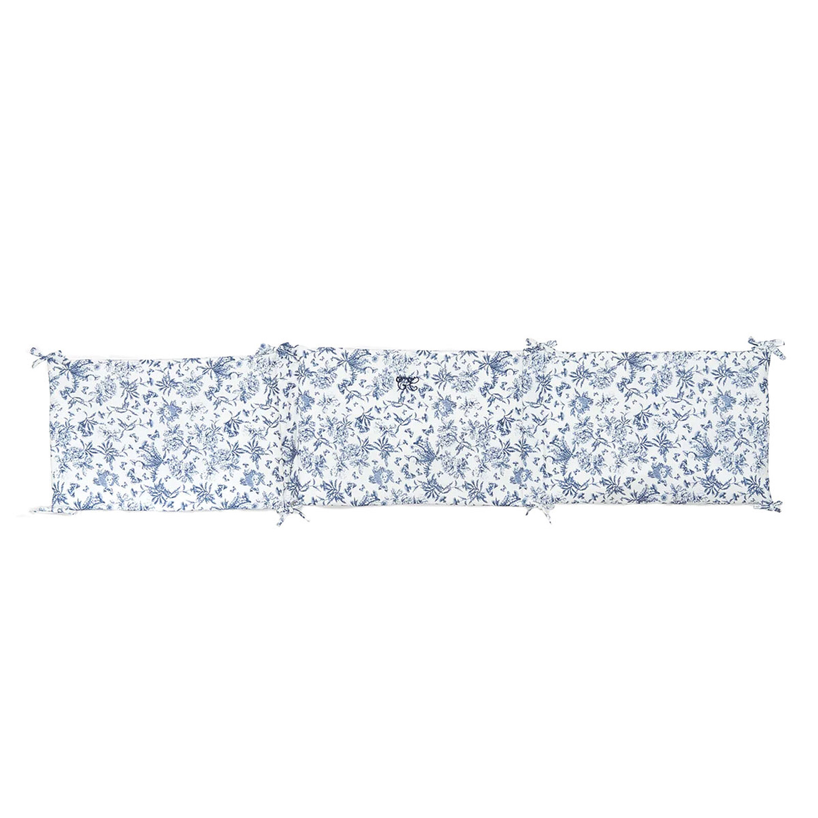 Tour de Lit - Toile de Jouy Bleu  Tartine et Chocolat