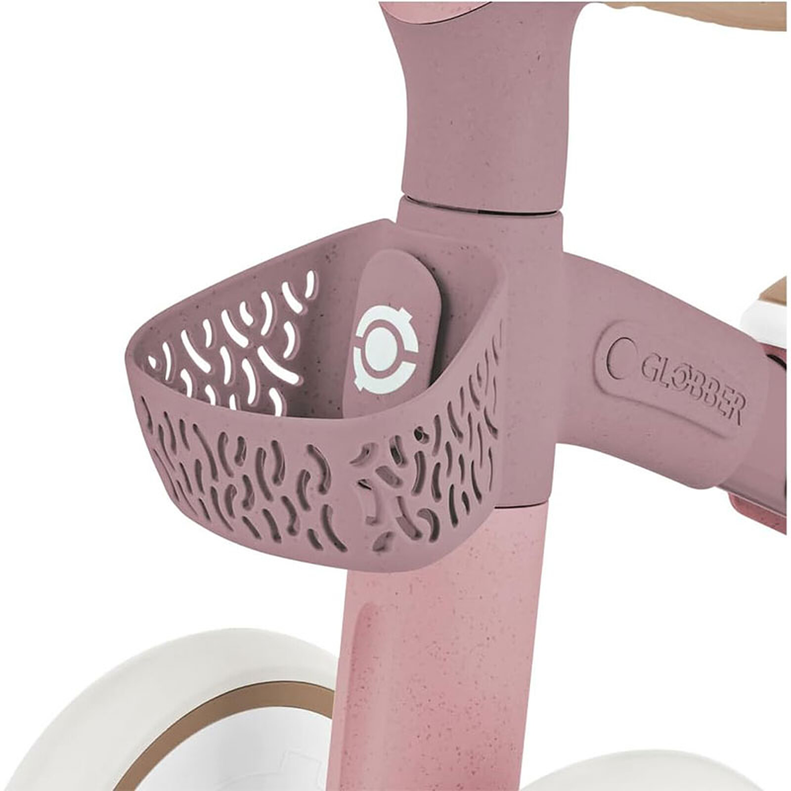 Porteur Learning Bike Eco - Framboise pas cher