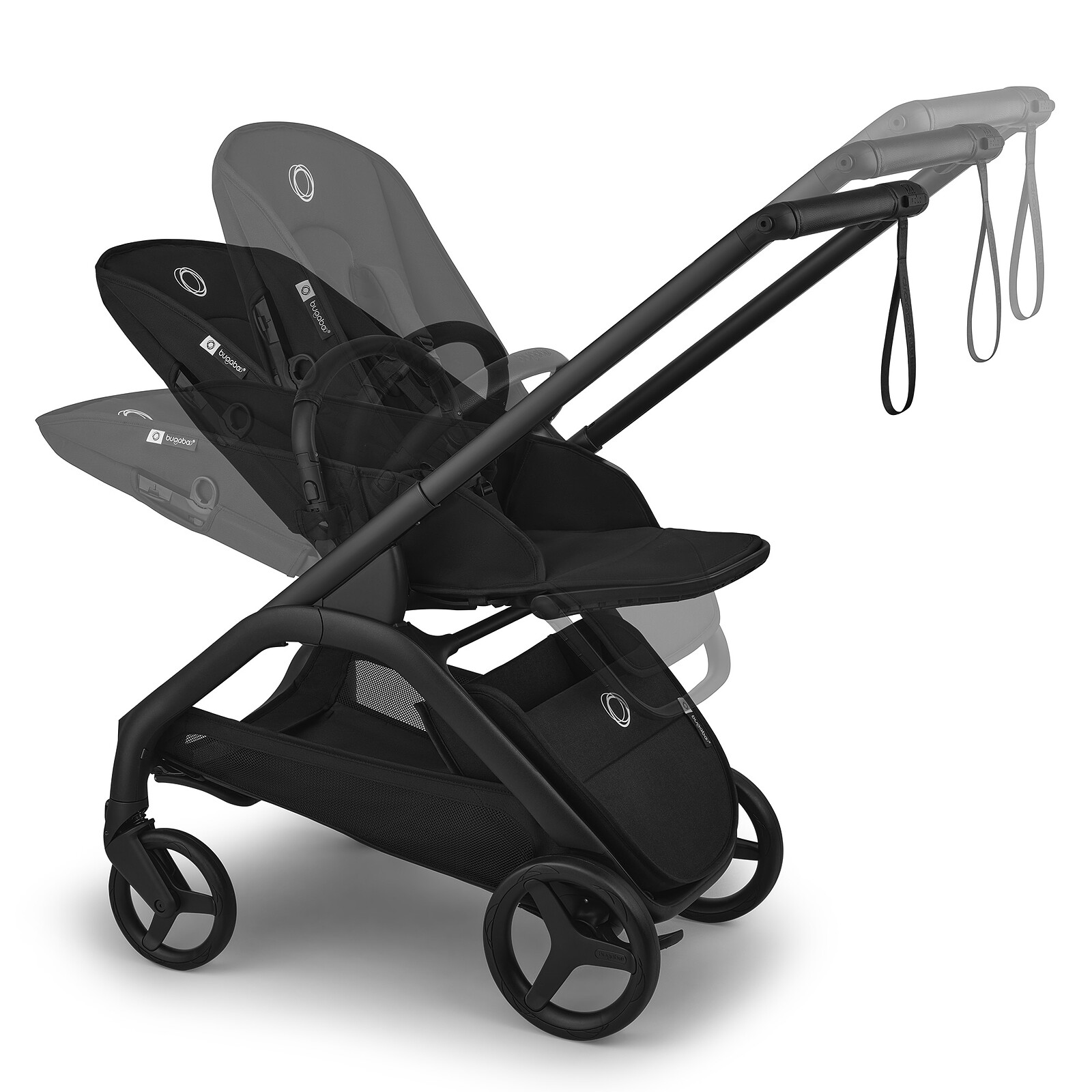Achat Poussette Citadine Complète Dragonfly Plus Châssis Noir - Heritage Black