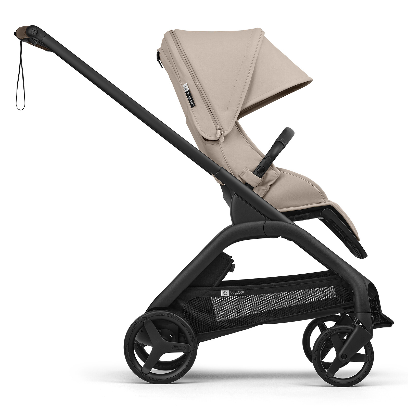 Avis Poussette Citadine Complète Dragonfly Plus Châssis Noir - Desert Taupe