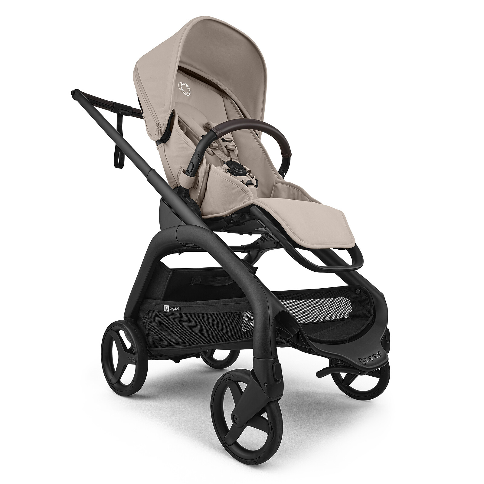 Achat Poussette Citadine Complète Dragonfly Plus Châssis Noir - Desert Taupe