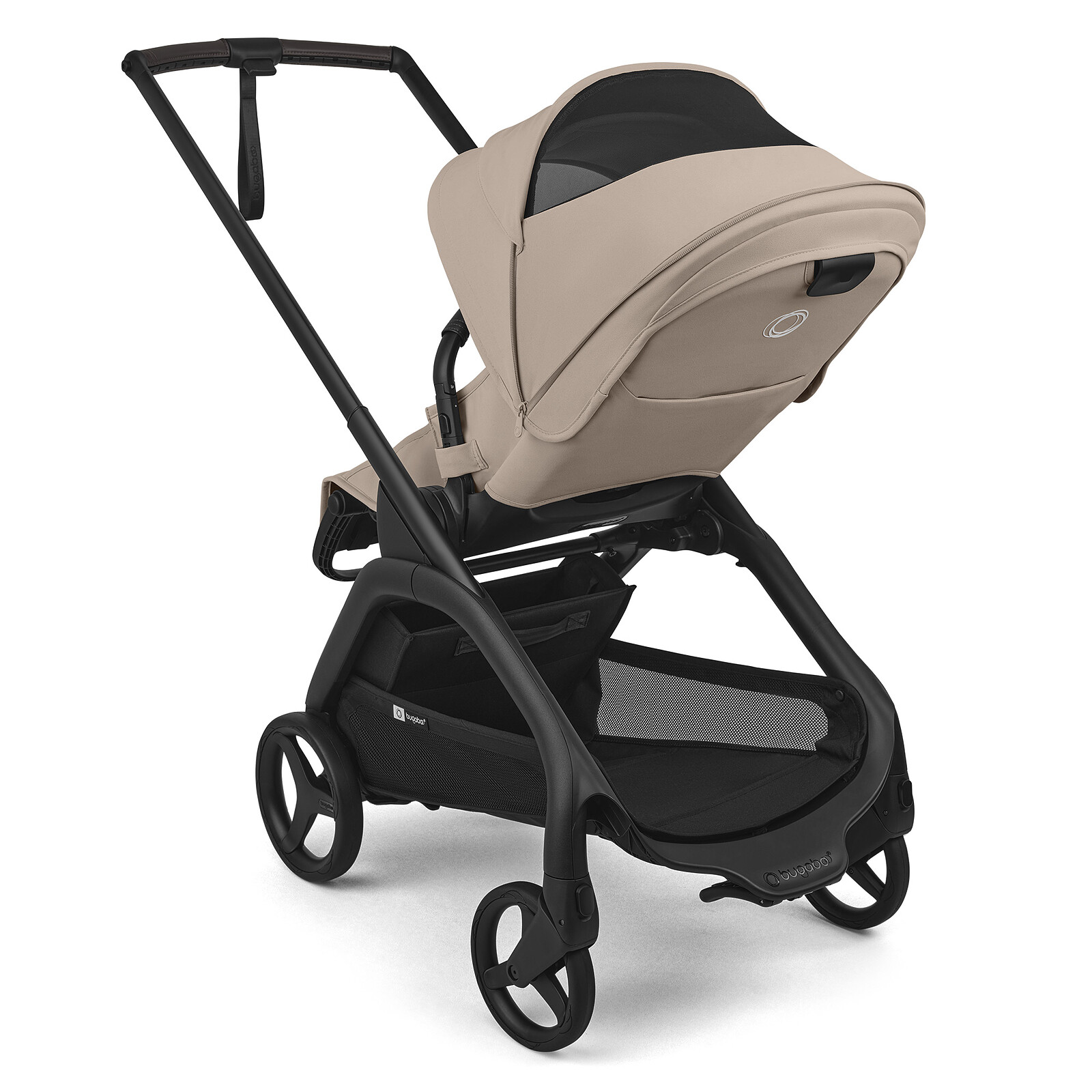 Poussette Citadine Complète Dragonfly Plus Châssis Noir - Desert Taupe pas cher