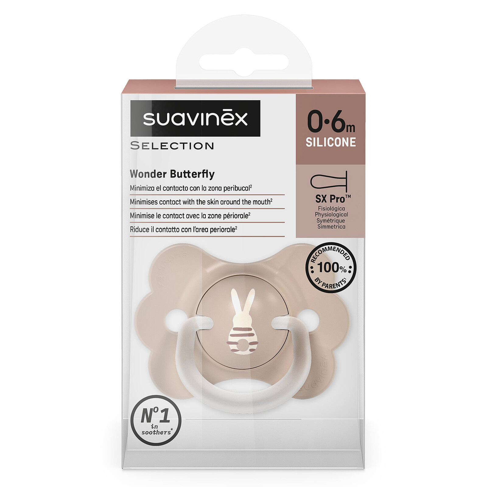 Avis Sucette Symétrique SX Pro Wonderland Beige - 0/6 Mois