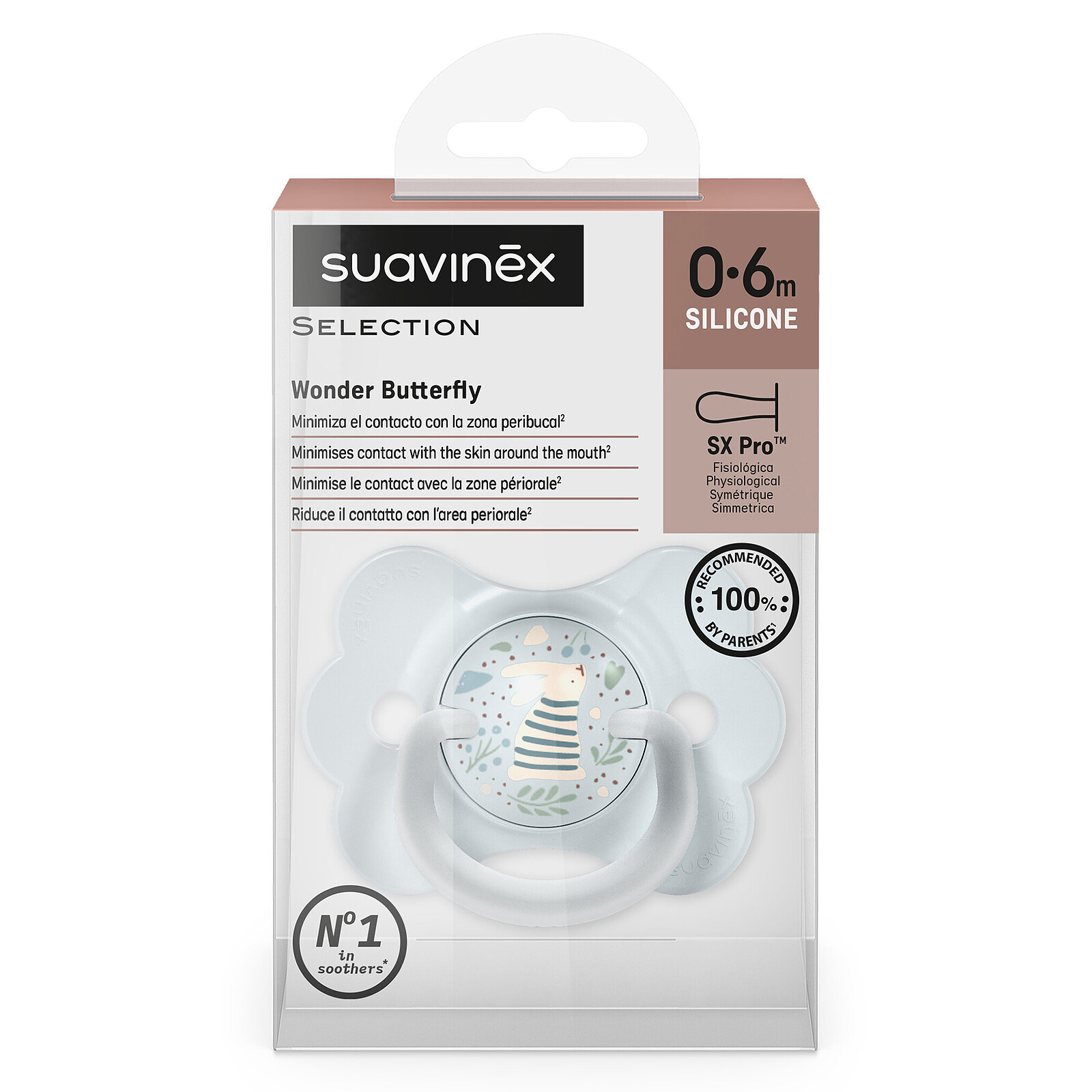 Avis Sucette Symétrique SX Pro Wonderland Blue - 0/6 Mois