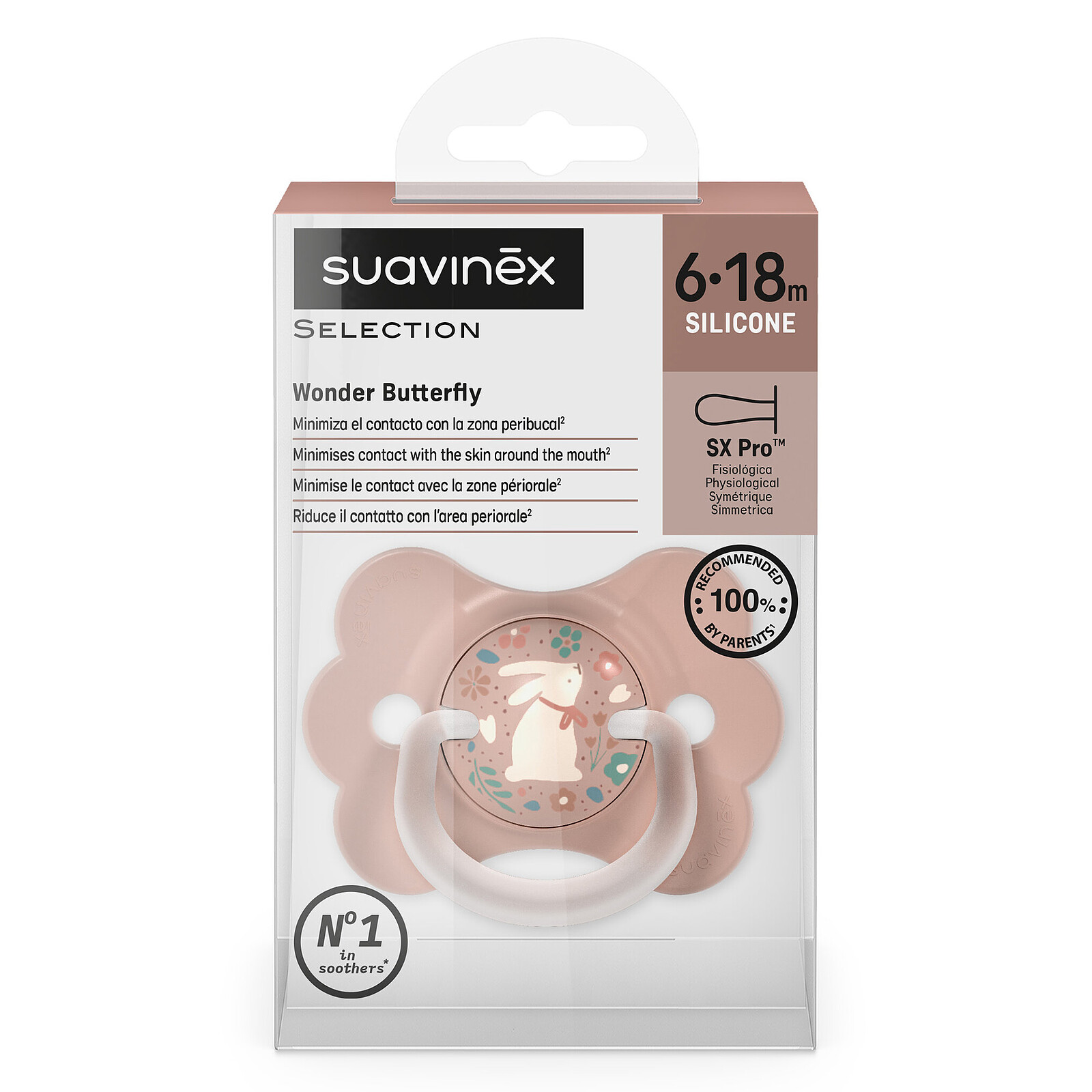 Avis Sucette Symétrique SX Pro Wonderland Pink - 6/18 Mois