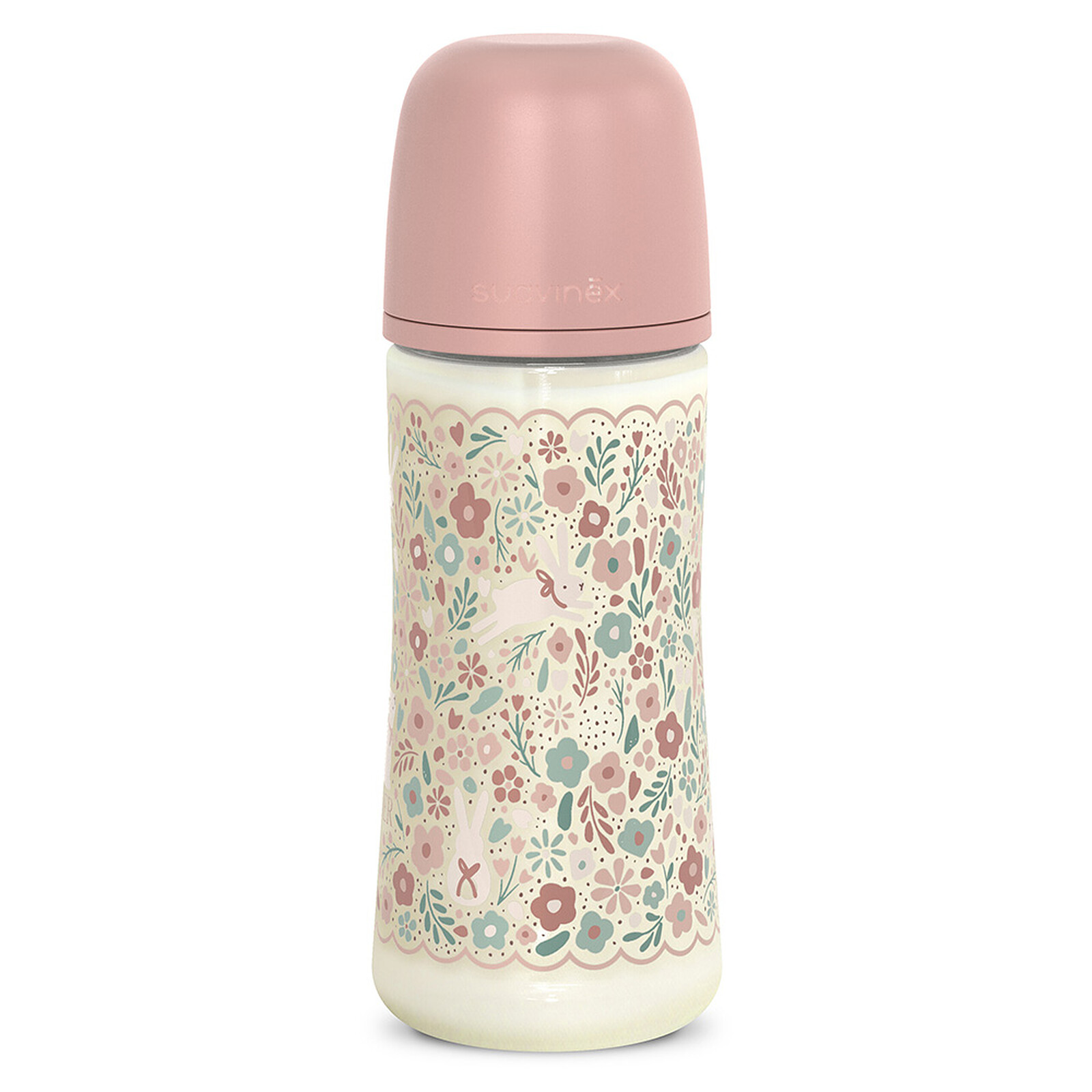 Biberon Tétine Symétrique SX Pro Wonderland Pink Liberty - 360 ml Suavinex