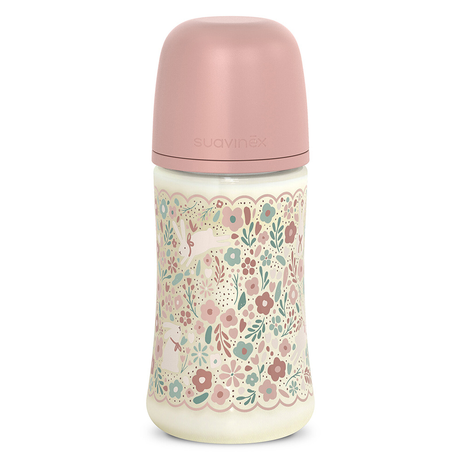 Biberon Tétine Symétrique SX Pro Wonderland Pink Liberty - 270 ml Suavinex