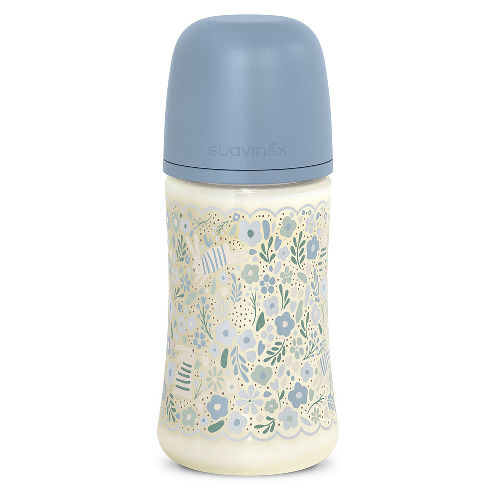 Biberon Tétine Symétrique SX Pro Wonderland Blue Liberty - 270 ml Suavinex