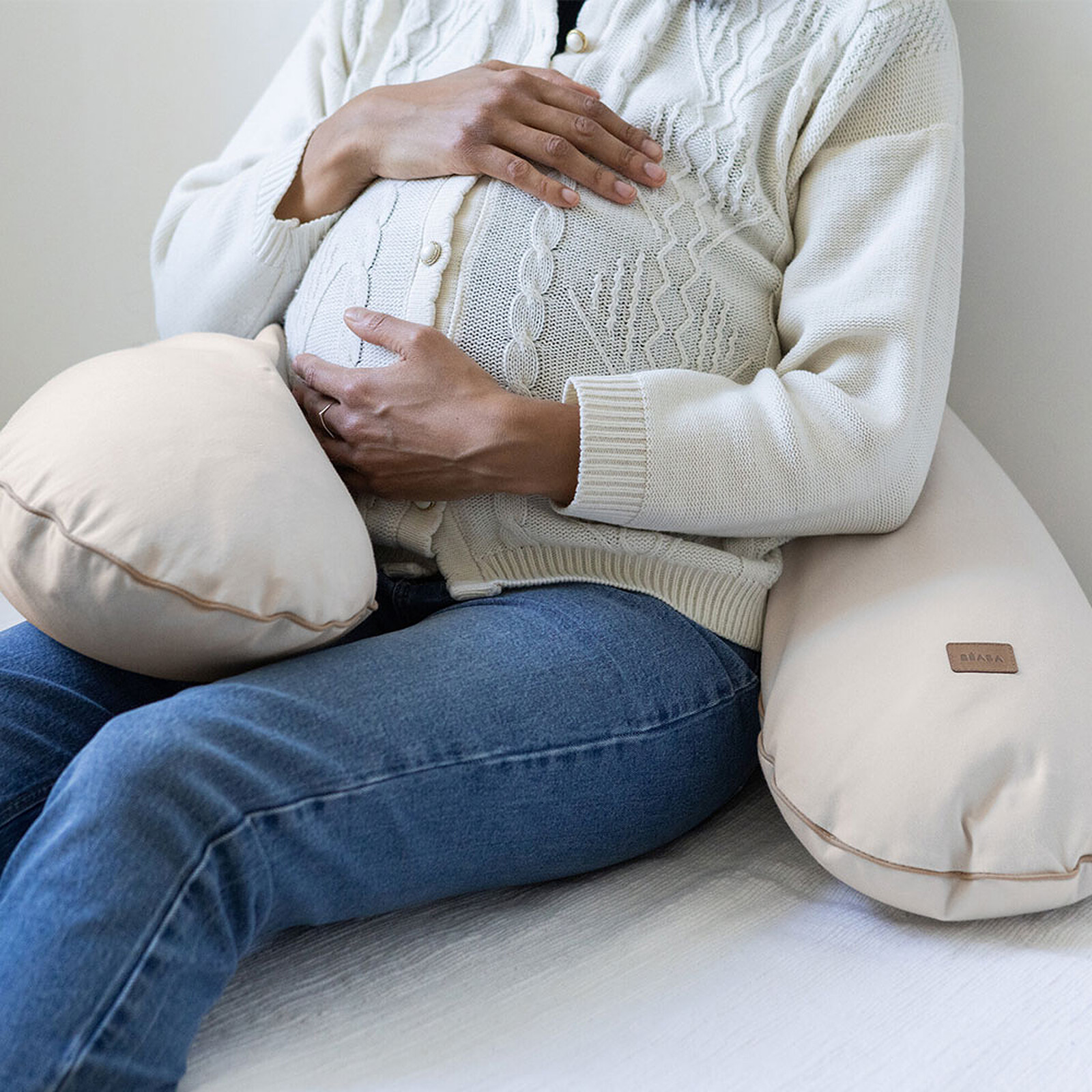 Avis Coussin d'Allaitement Big Flopsy French Terry - Clay Earth