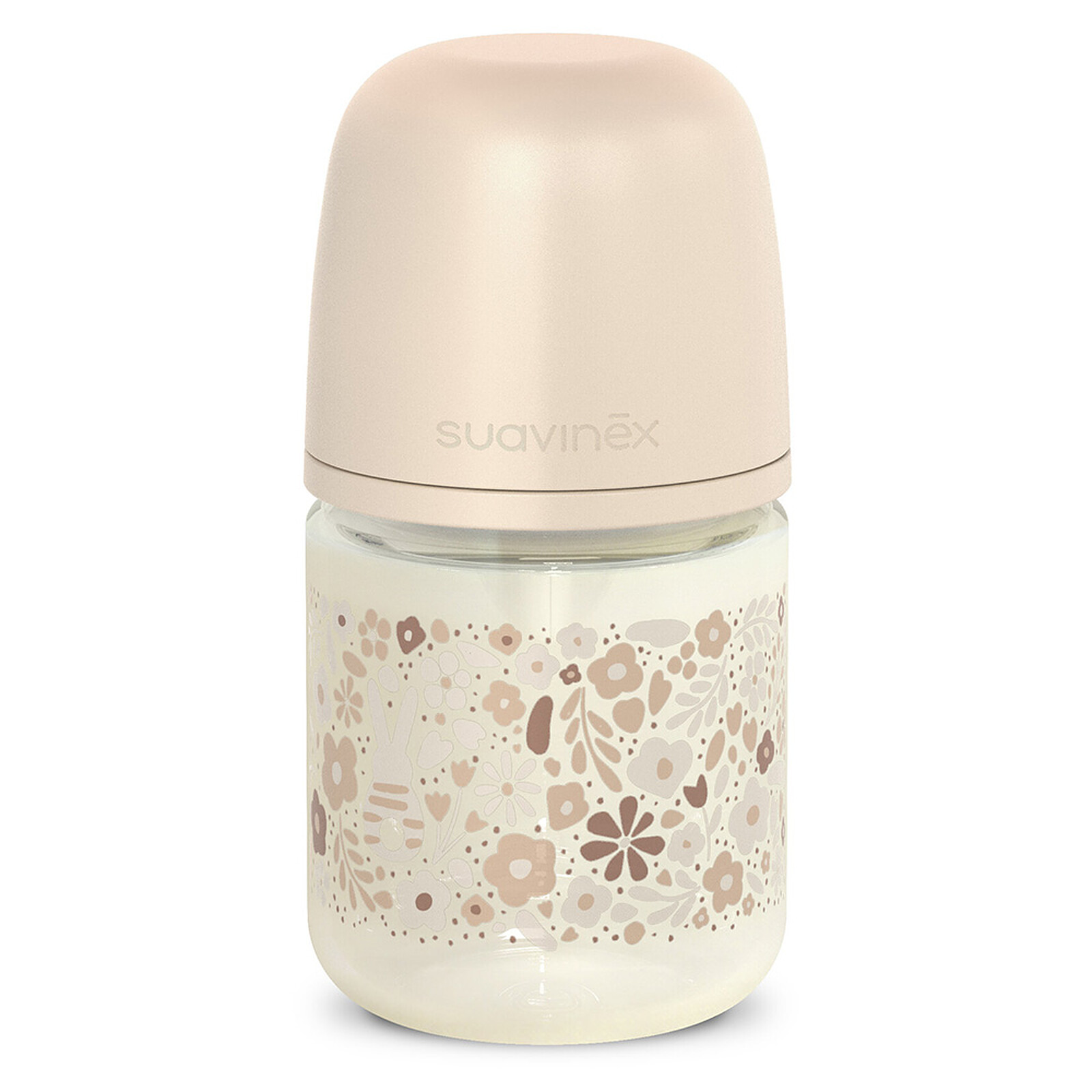 Biberon Verre Tétine Symétrique SX Pro Wonderland Neutral Liberty - 120 ml Suavinex