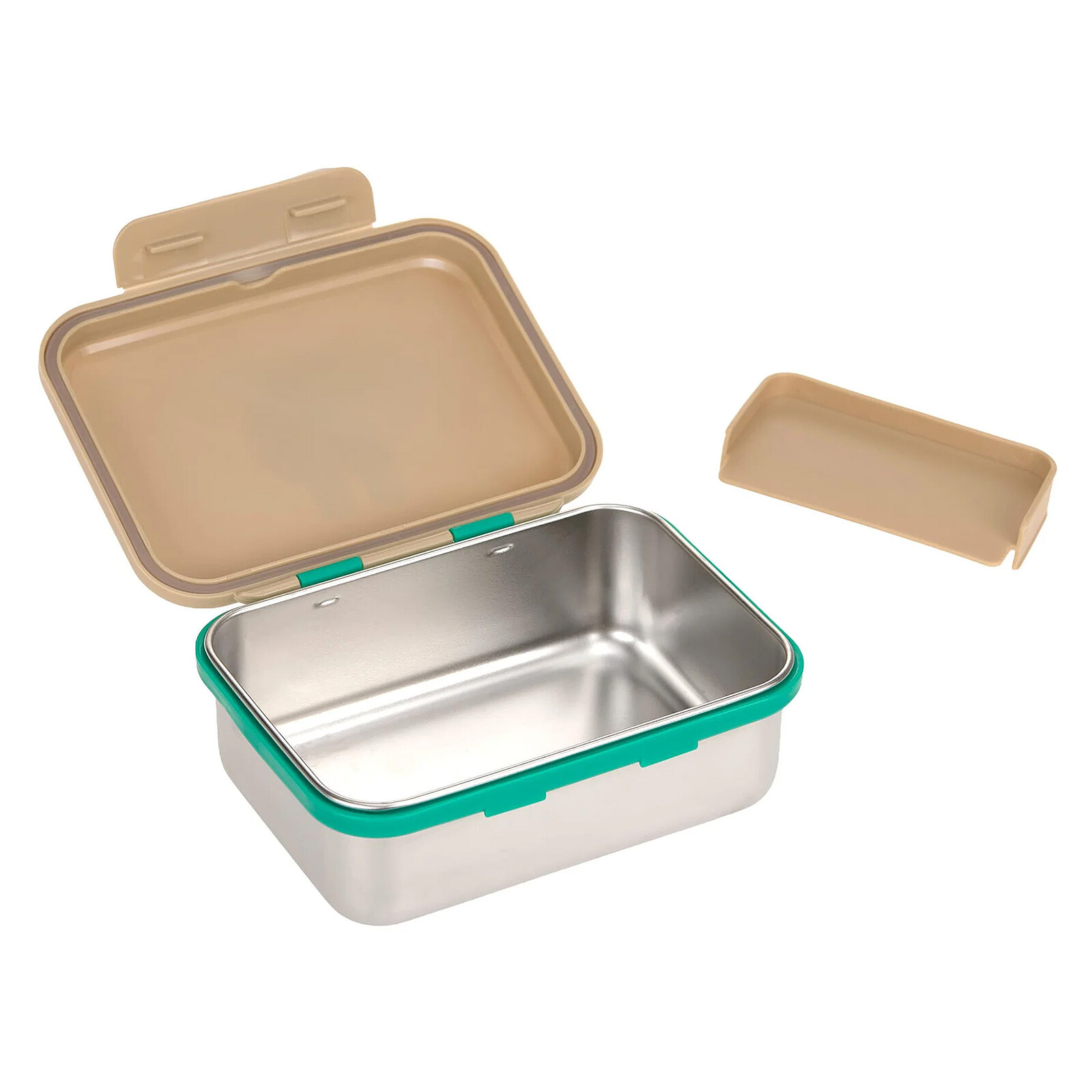 Boîte à Goûter Inox Happy Trails - Grenouille LÄSSIG