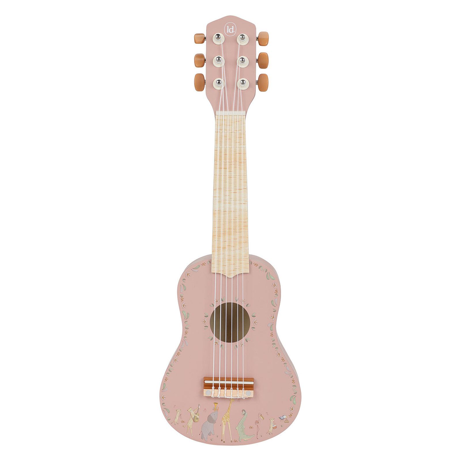 Guitare en Bois Safari Friends - Rose Little Dutch