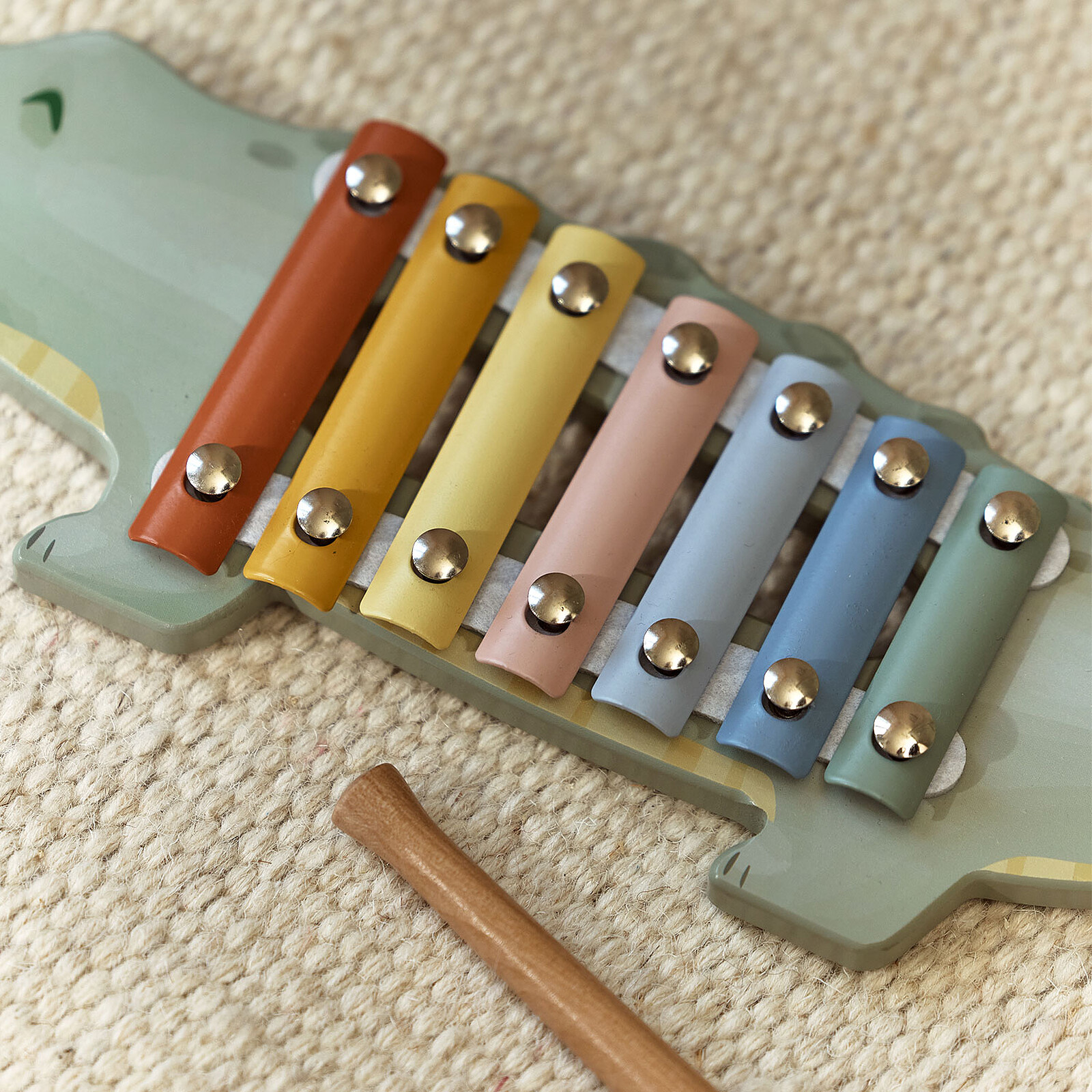 Xylophone Crocodile - Safari Friends pas cher