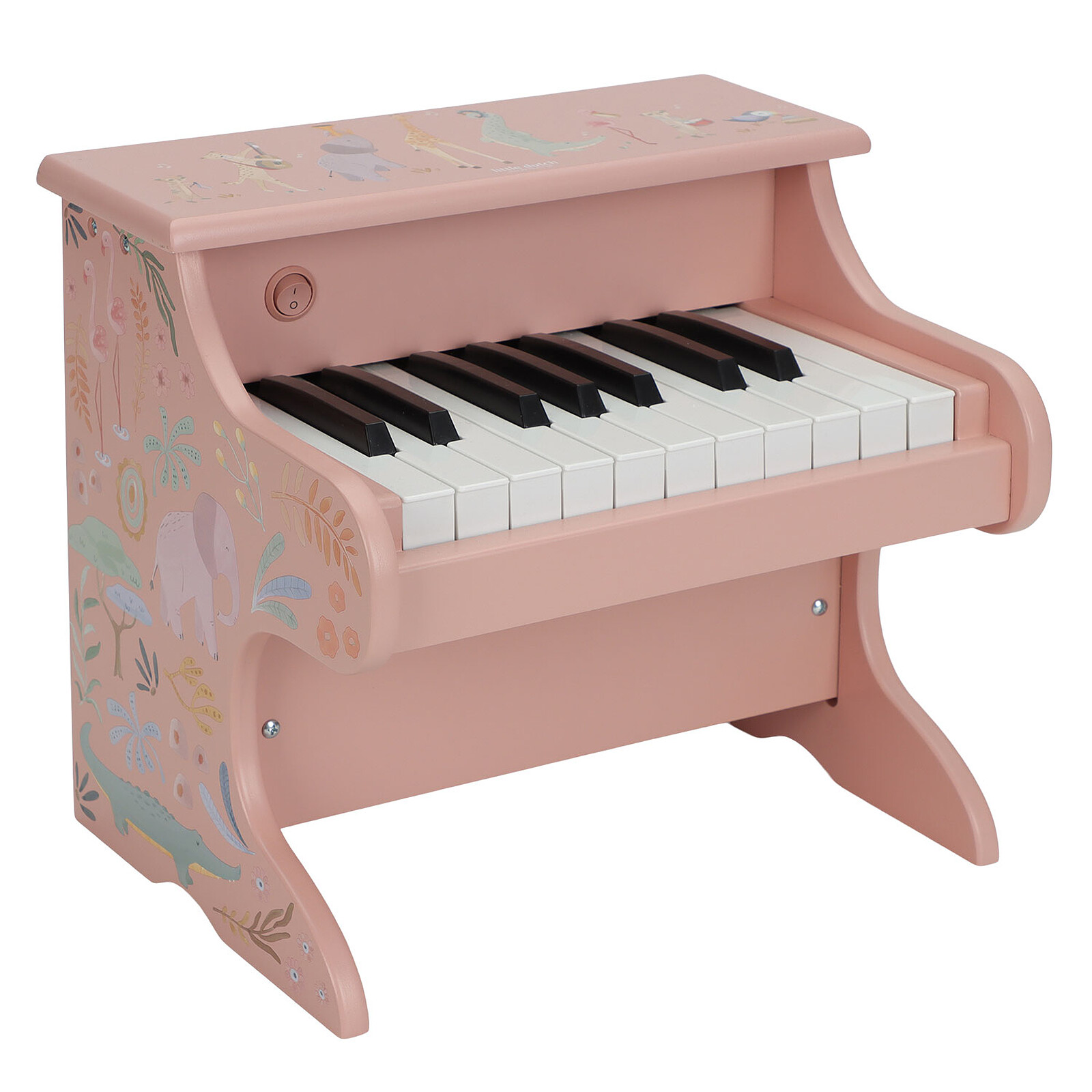Piano en Bois Safari Friends - Rose Little Dutch
