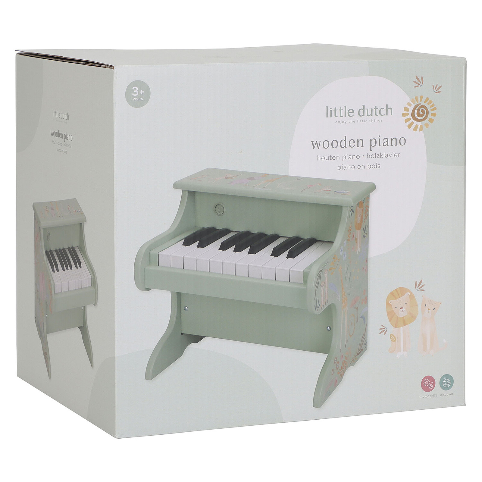 Achat Piano en Bois Safari Friends - Vert