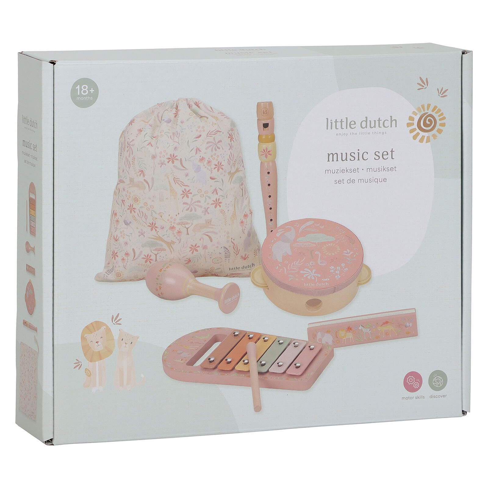 Achat Set de Musique Safari Friends - Rose