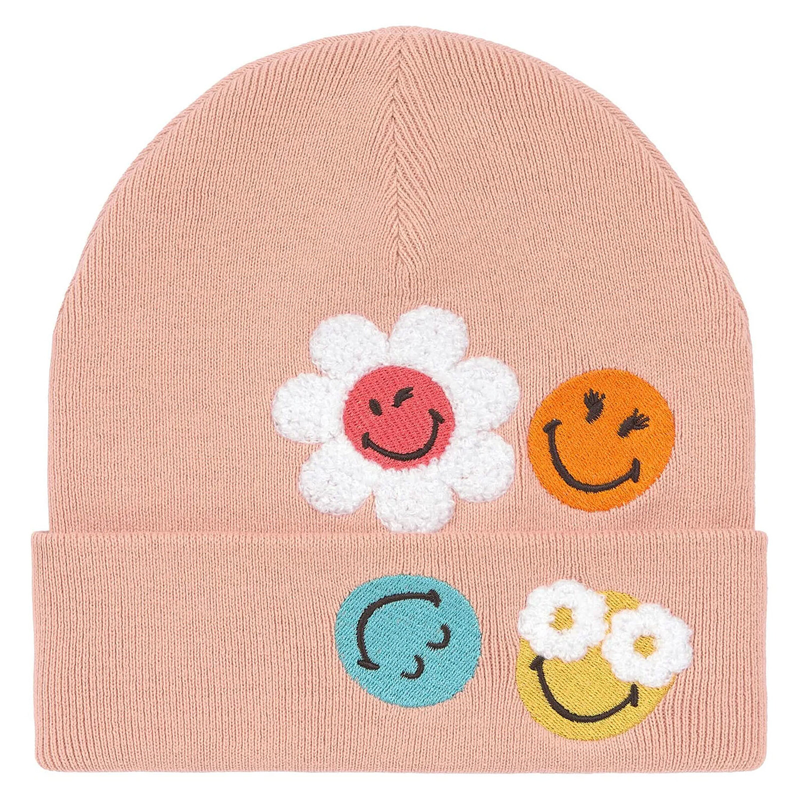 Bonnet SmileyWorld Dusty Rose - 1/3 Ans LÄSSIG