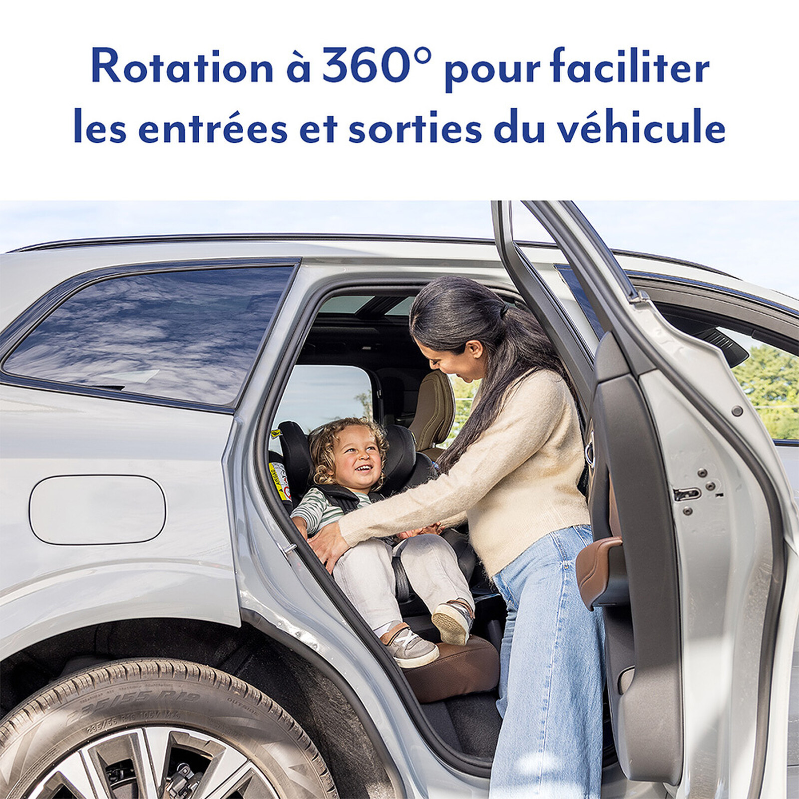 Siège Auto Turn2Me DLX Groupe 0+/1 - Iron Graco