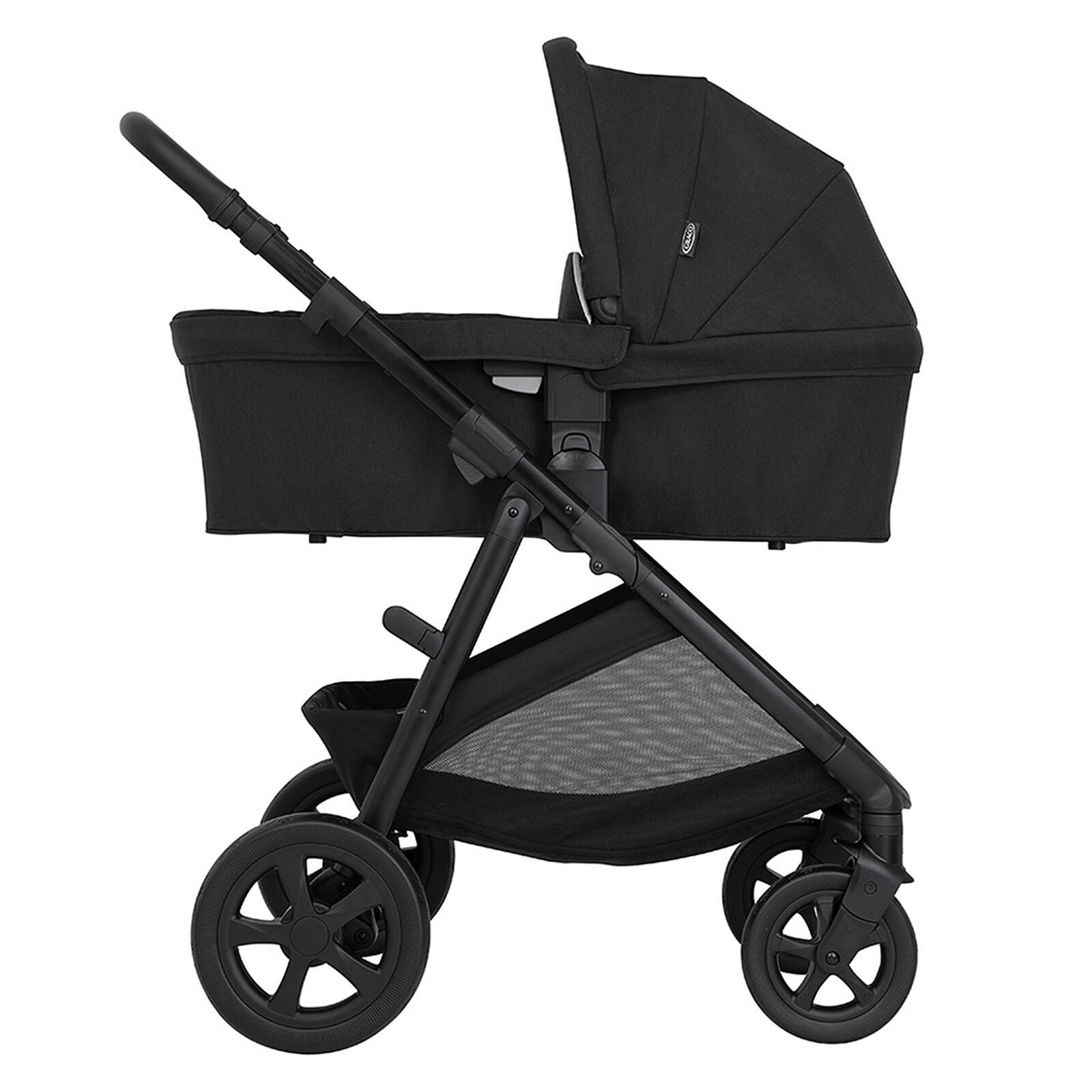 Poussette Trio Near2Me DLX - Midnight Black pas cher