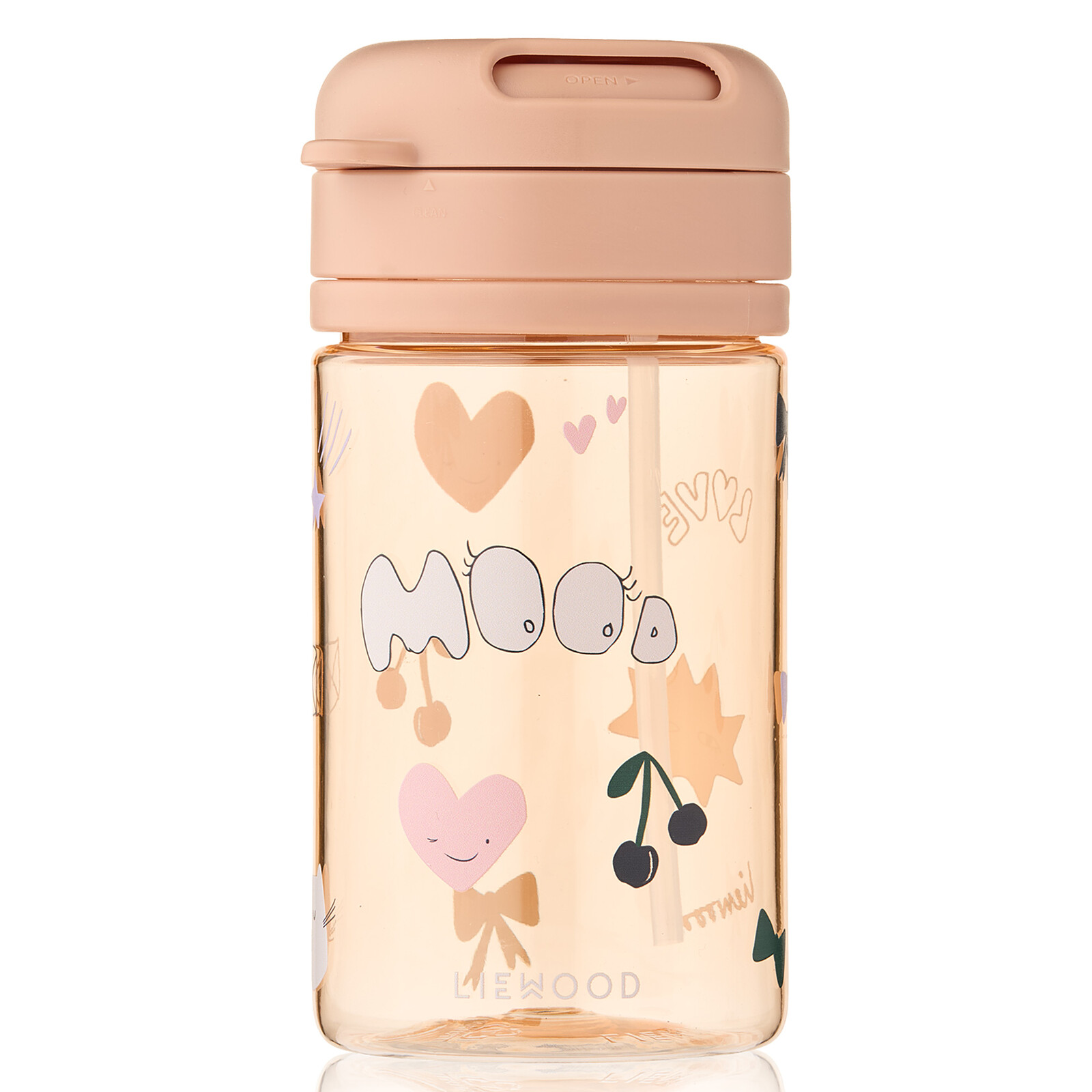 Verre avec Paille Pavia Mood Pale Tuscany - 500 ml pas cher