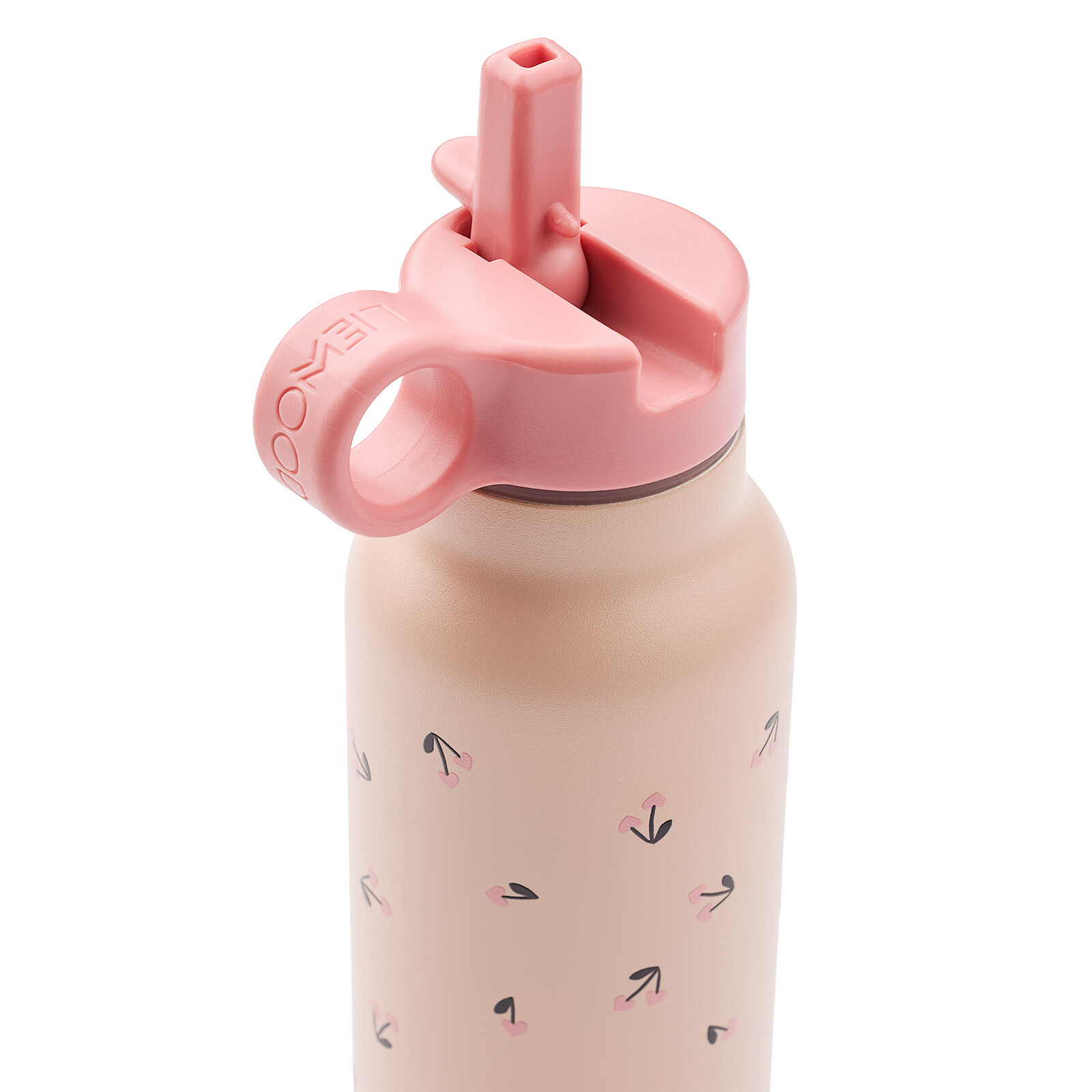 Gourde Falk Race Mini Cherry Heart Rosey - 350 ml Liewood