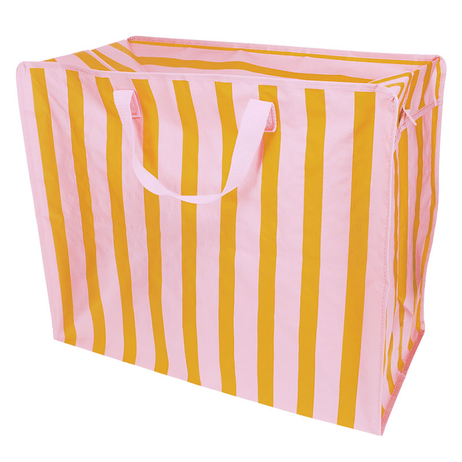 Sac de Rangement Jumbo - Rayures Roses et Oranges Rex London