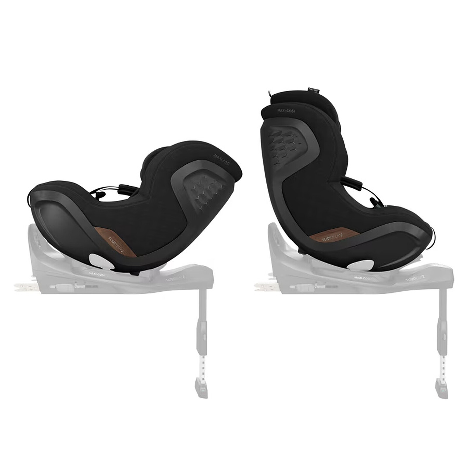 Siège Auto Pearl Slide Pro i-Size Groupe 0+/1 - Authentic Black pas cher