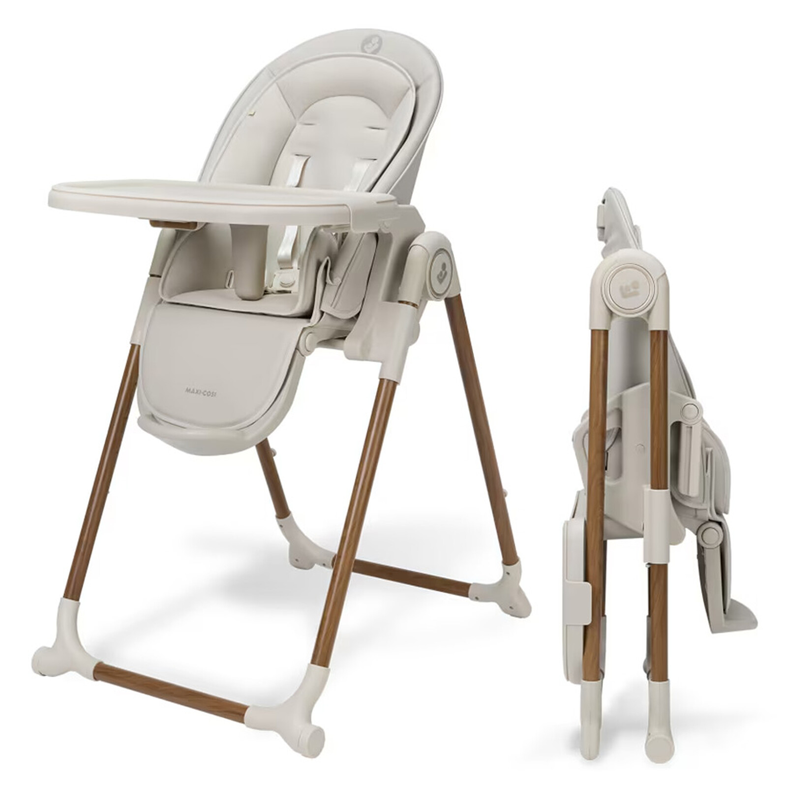 Chaise Haute Ava Plus - Elegance Beige Maxi-Cosi