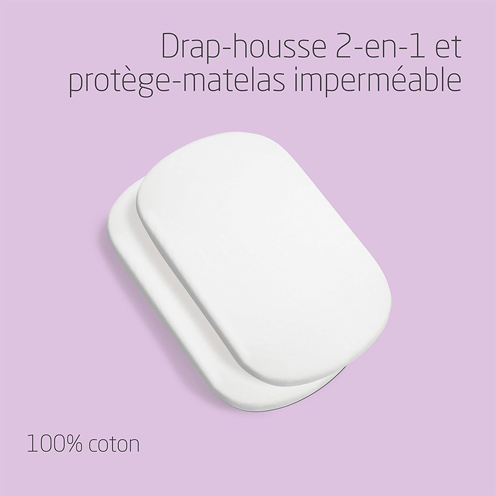 Lot de 2 Draps de Lit Cododo Iora / Iora Air / Tori - 50 x 80,5 cm Maxi-Cosi