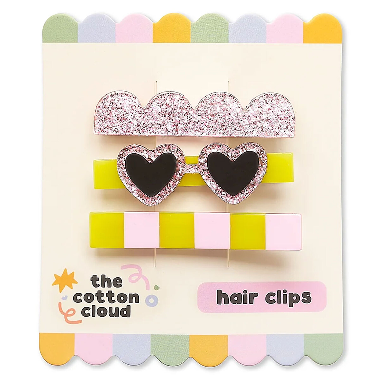 Lot de 3 Barrettes - Club Soleil The Cotton Cloud