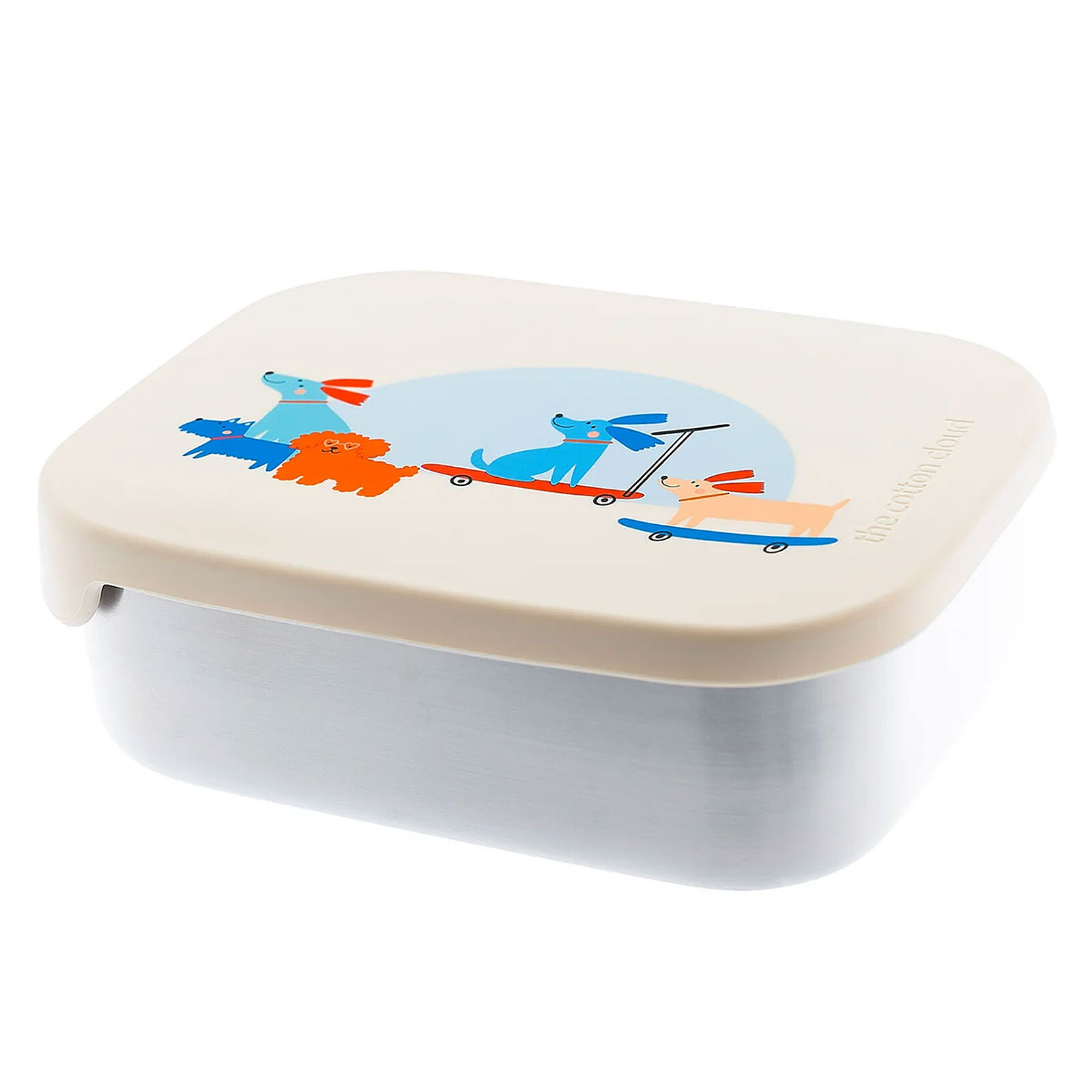 Boîte à Goûter Inox - Woof Gang The Cotton Cloud