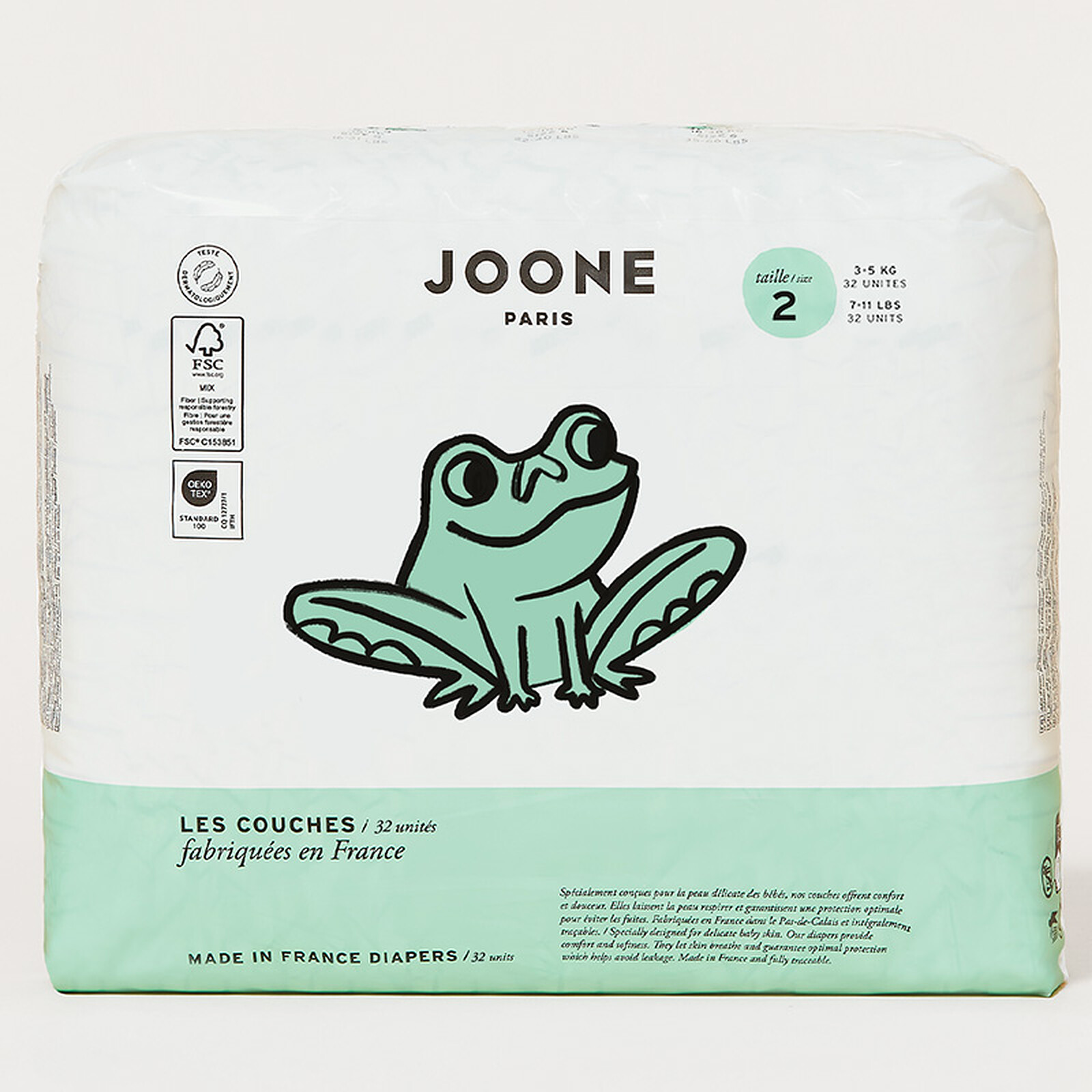 Lot de 32 Couches Iconiques Brigitte - T2 Joone