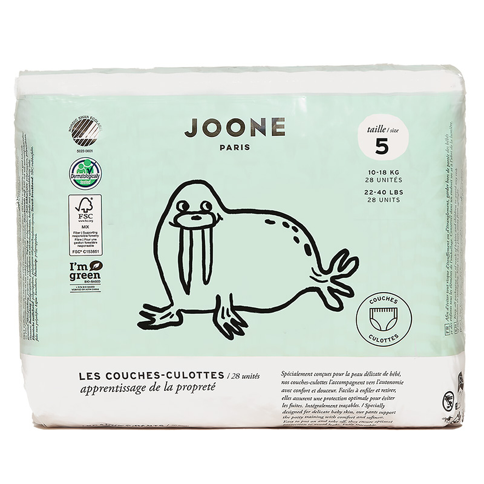 Lot de 28 Couches-culottes Malo - T5 Joone