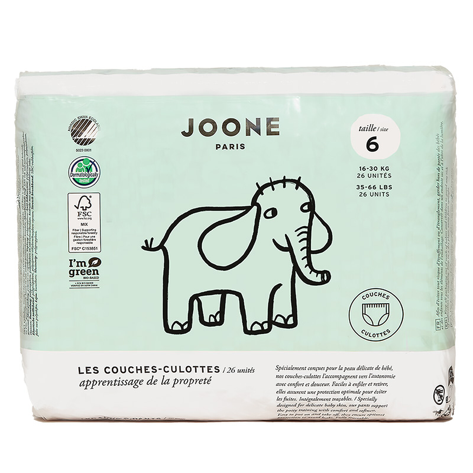 Lot de 26 Couches-culottes Malo - T6 Joone