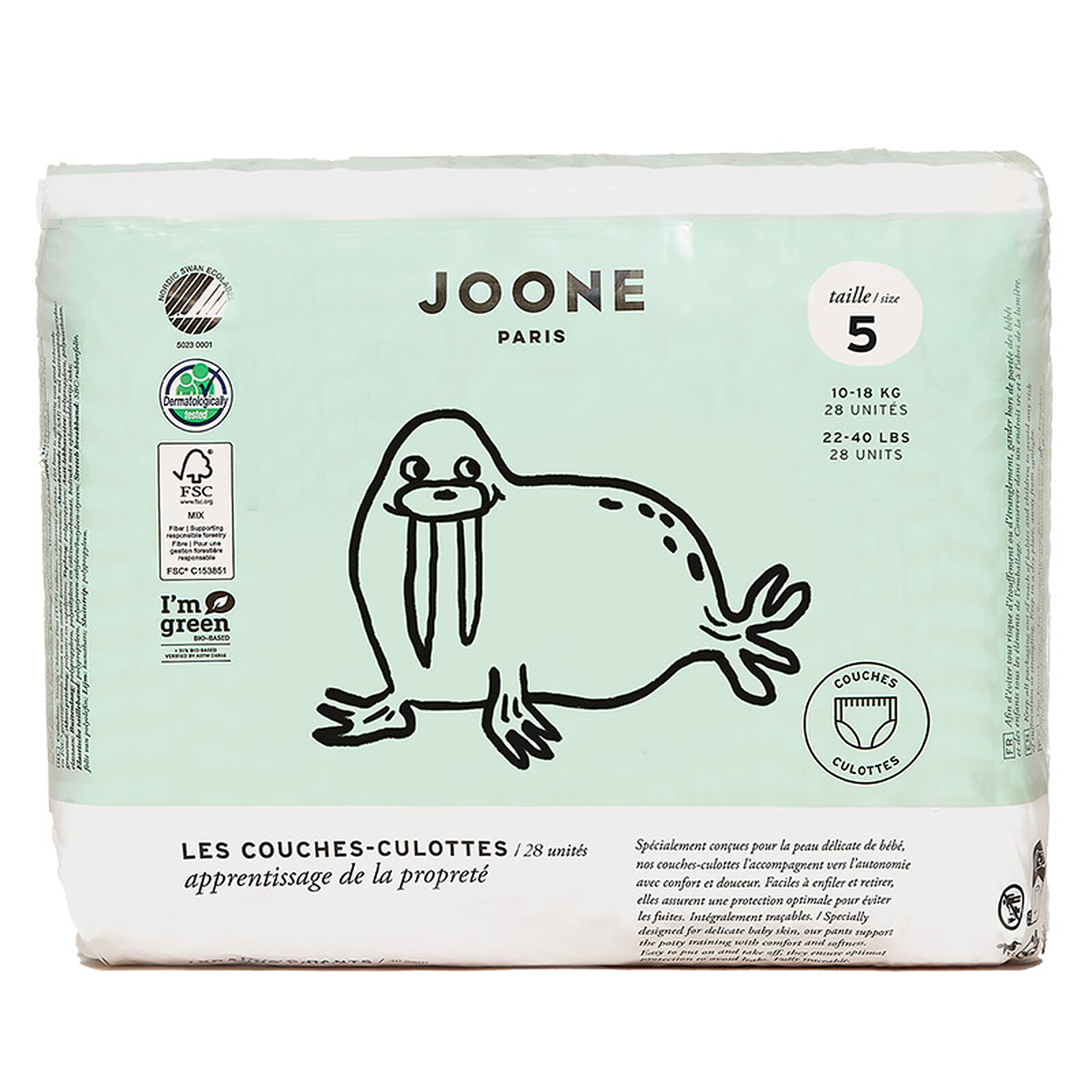 Lot de 28 Couches-culottes Brigitte - T5 Joone