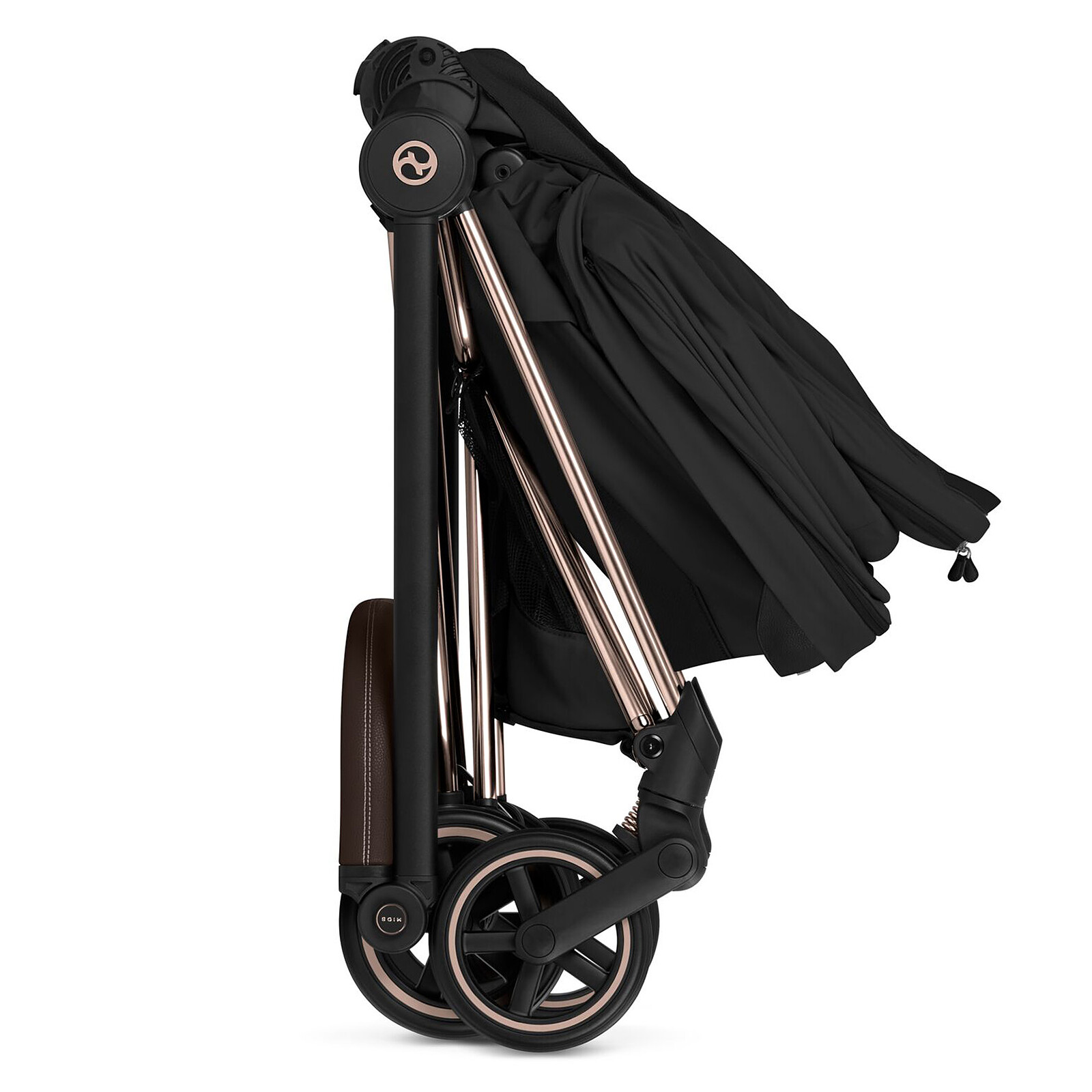 Pack Poussette Mios Confort 2026 Rosegold + Nacelle - Sepia Black pas cher