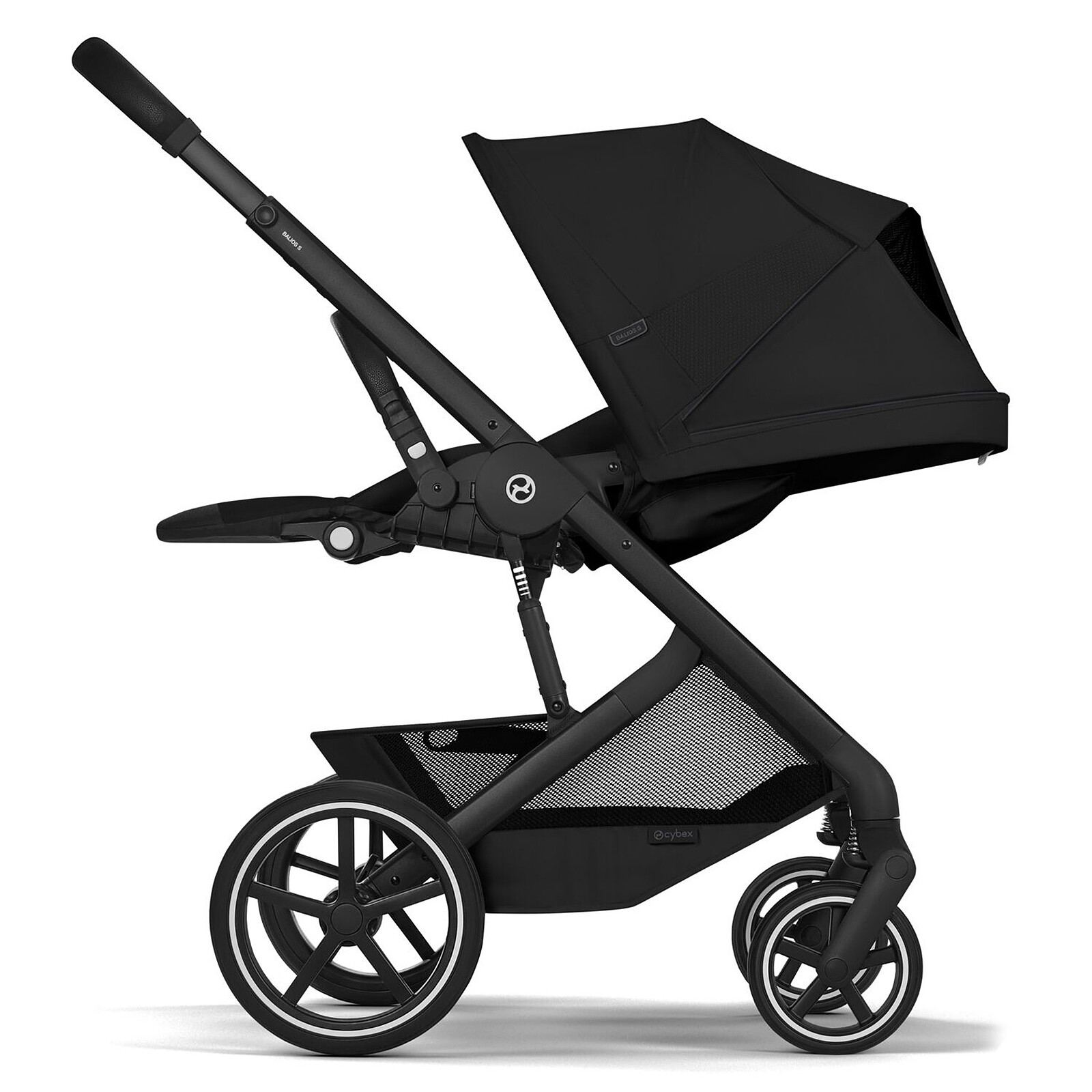 Achat Pack Poussette Balios S Lux 2026 + Nacelle - Moon Black