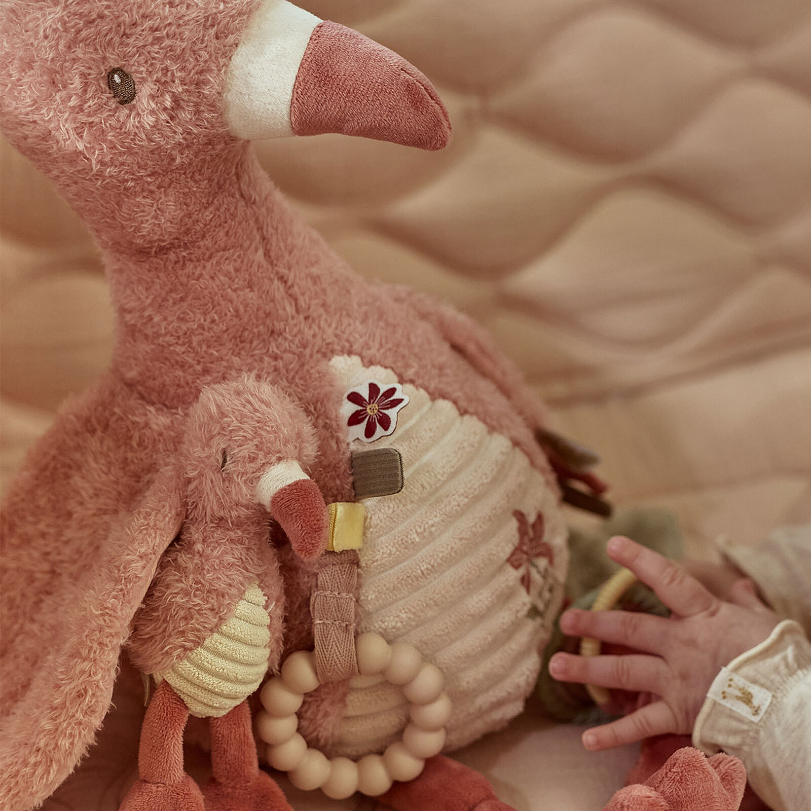 Achat Peluche d'Activités Flamant Rose - Safari Friends