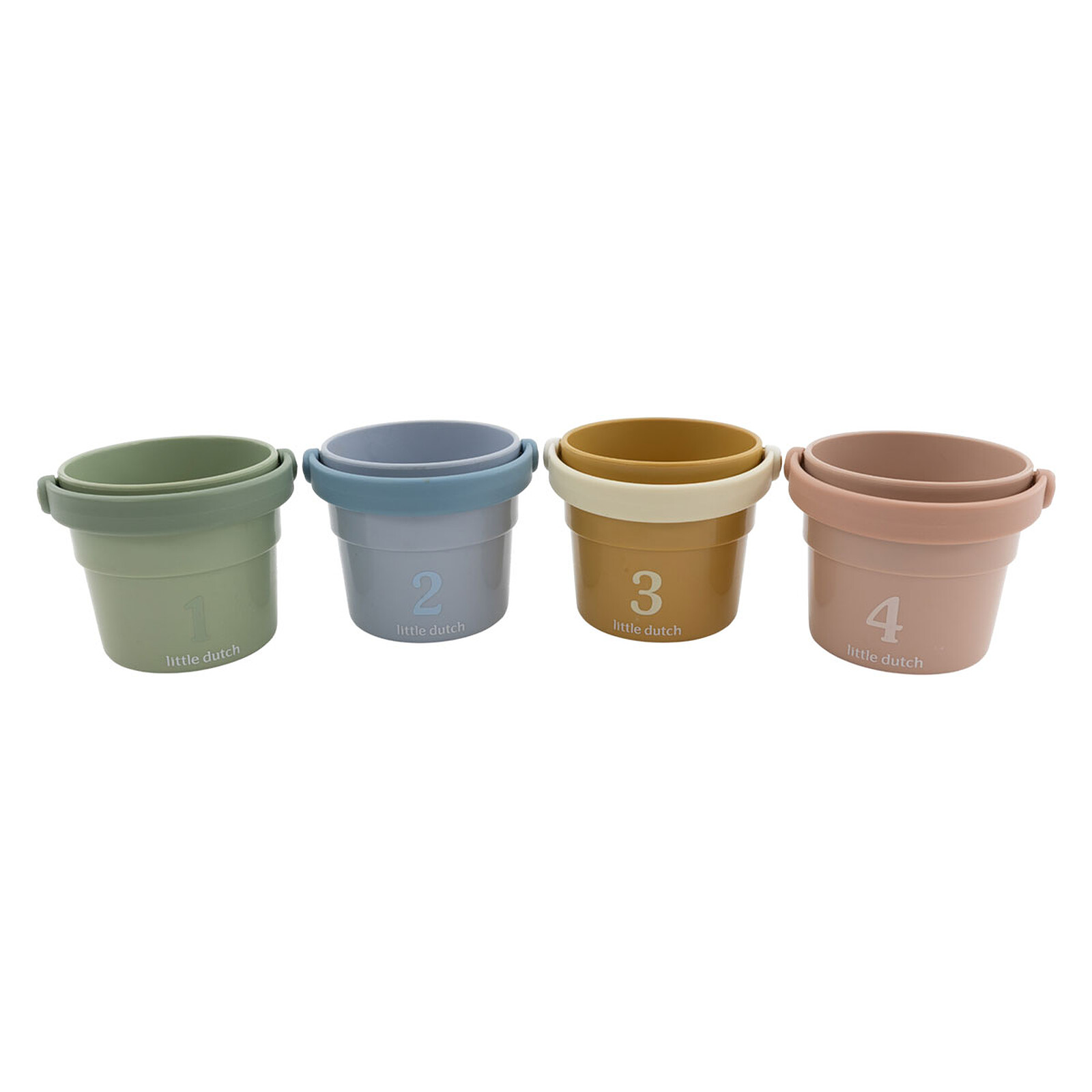 Lot de 4 Gobelets de Bain - Safari Friends Little Dutch