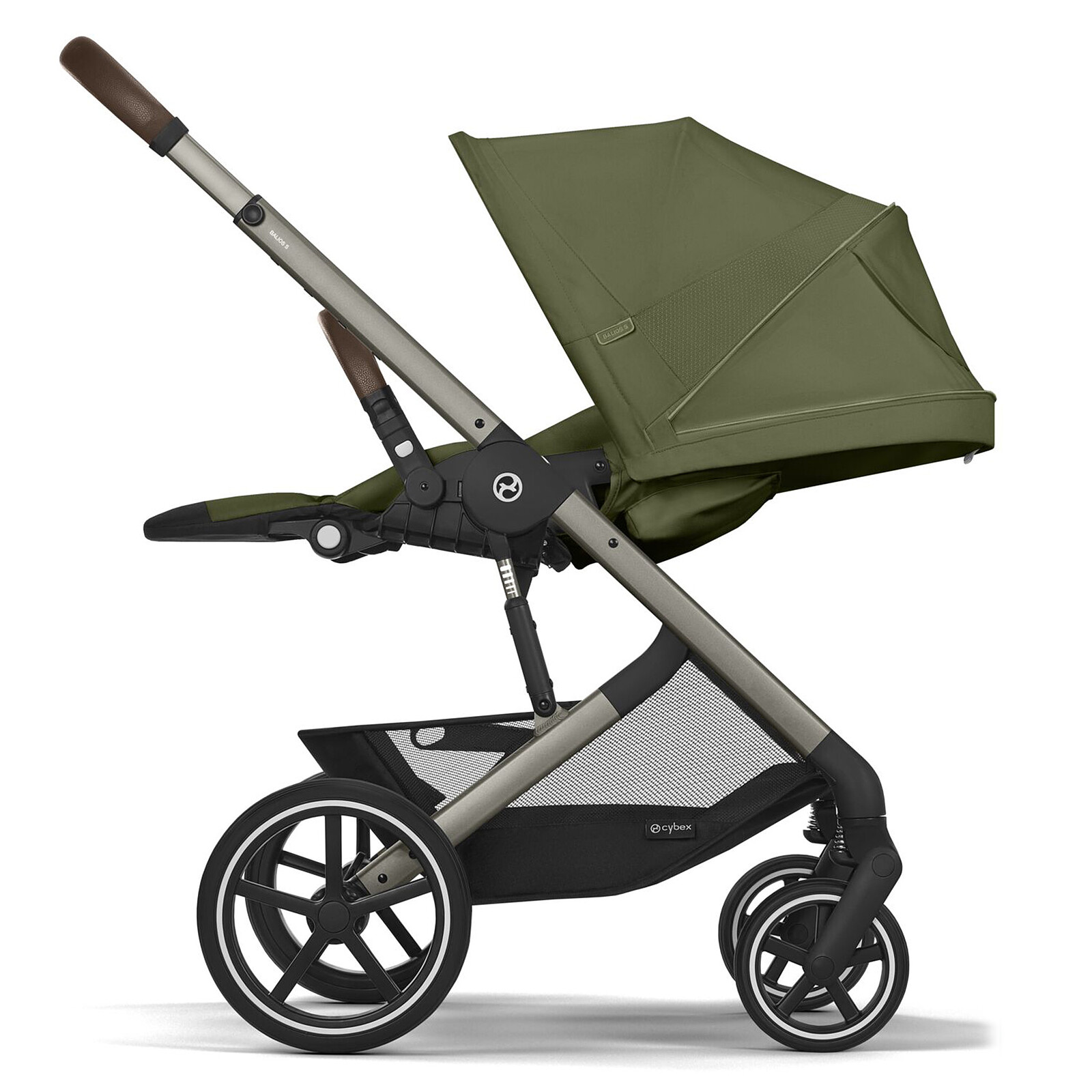 Achat Pack Poussette Balios S Lux 2026 + Nacelle Pliable - Moss Green