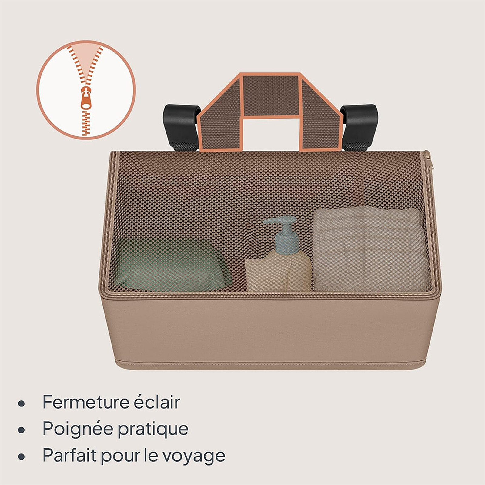 Organisateur pour Lit Bébé ou Table à Langer - Medium Lionelo