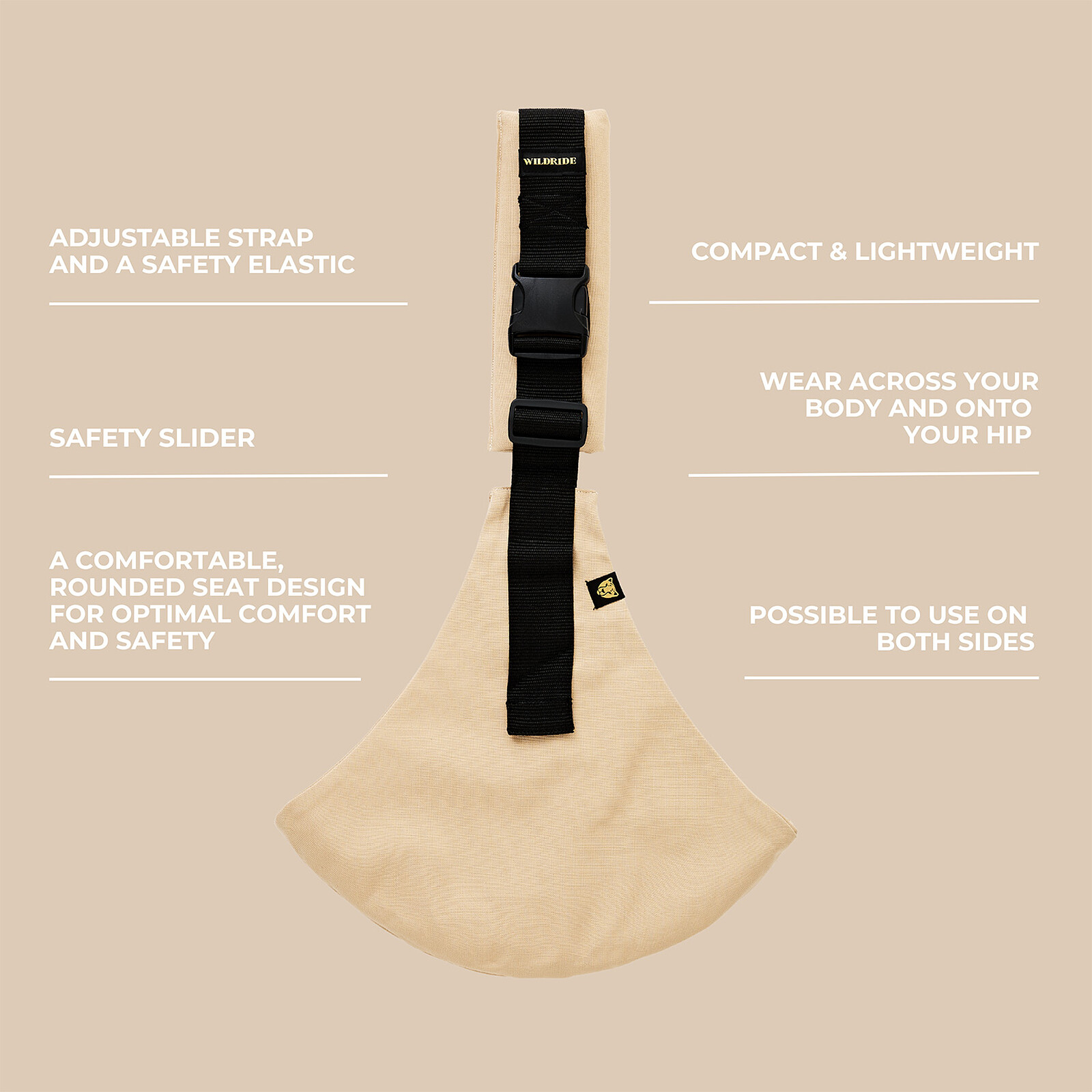 Achat Porte-bébé pour Grand Enfant - Beige
