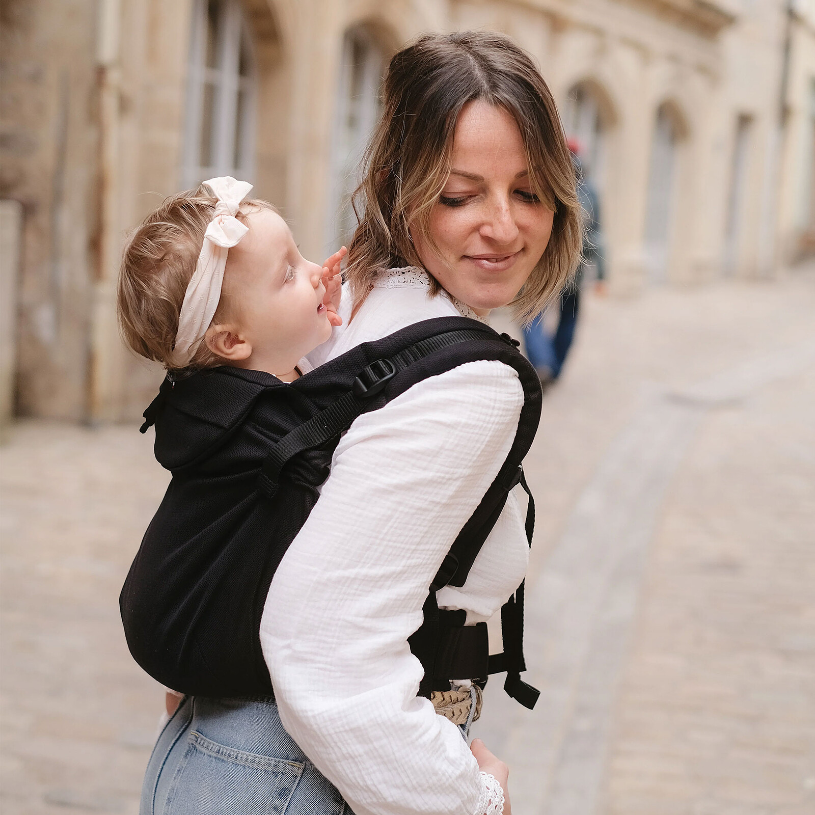 Porte-bébé Neo Préformé V3 - Noir Neobulle