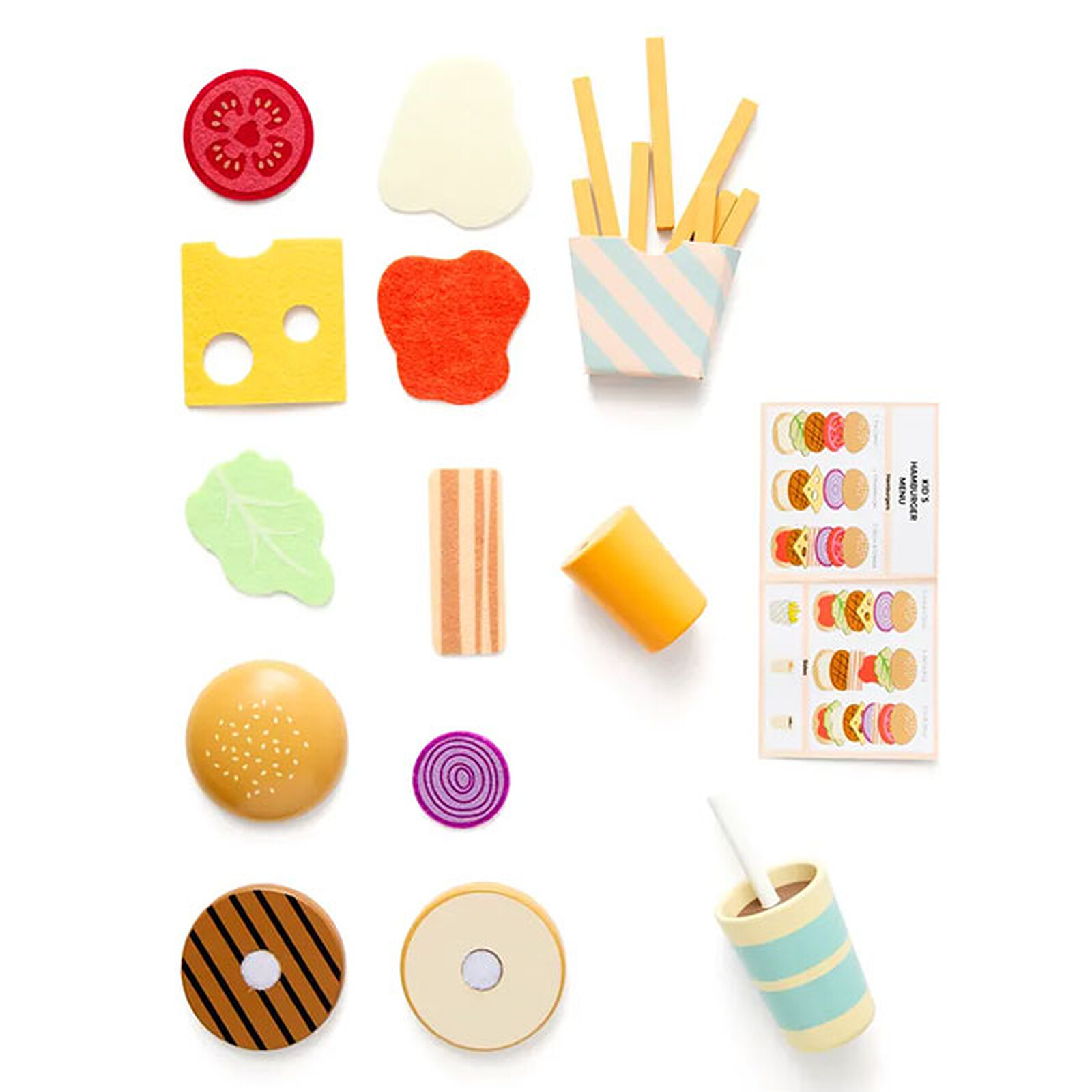 Set Menu Hamburger Kid's Concept