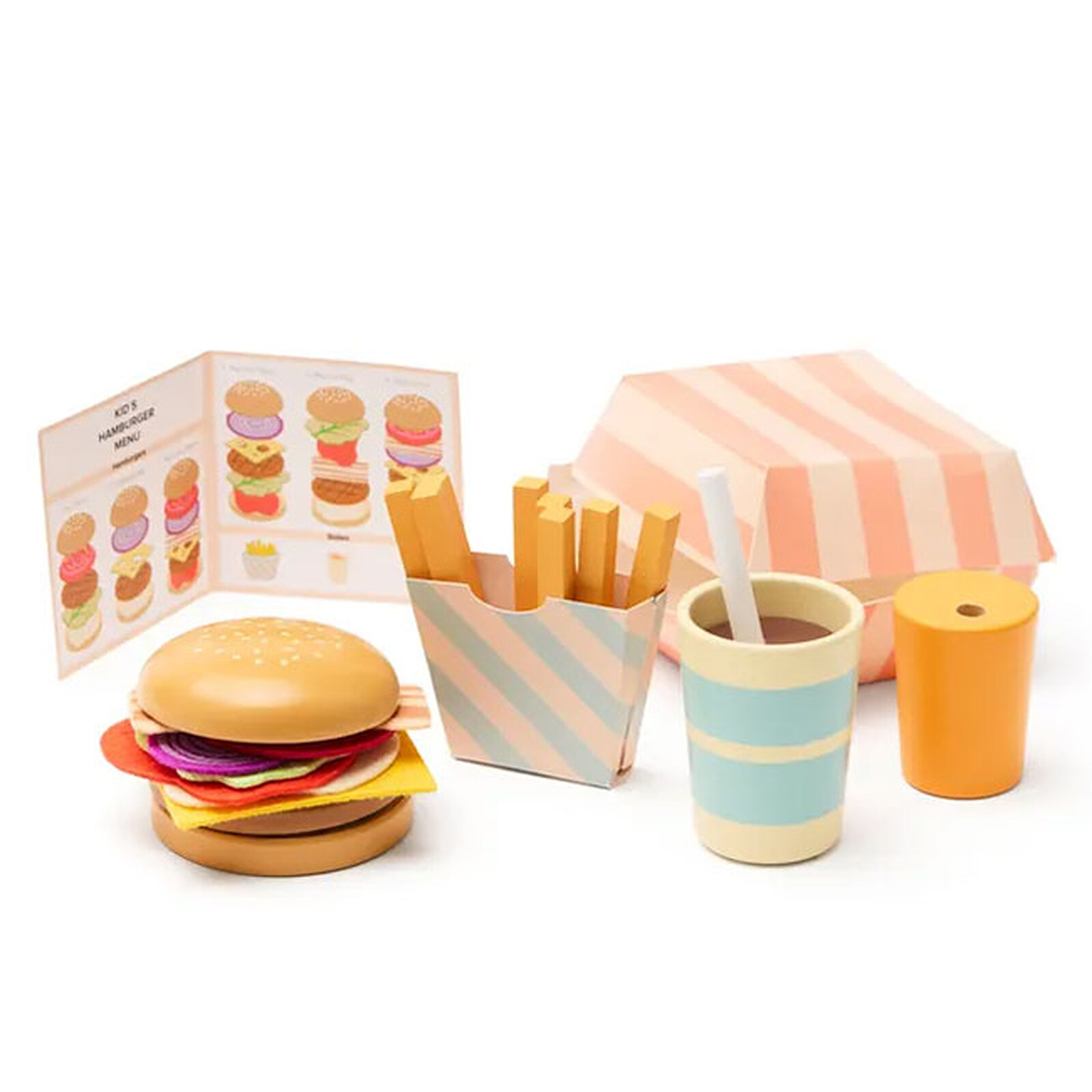 Set Menu Hamburger Kid's Concept